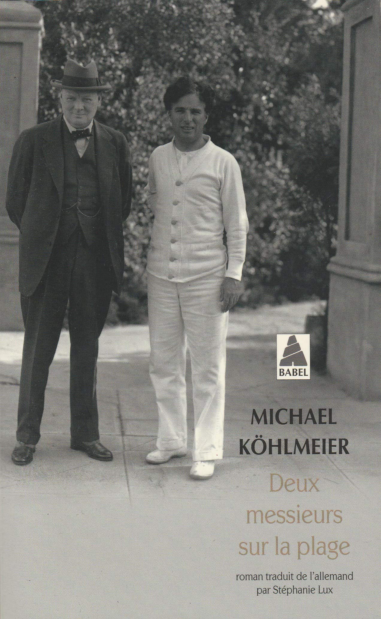 Deux messieurs sur la plage 9782330087180