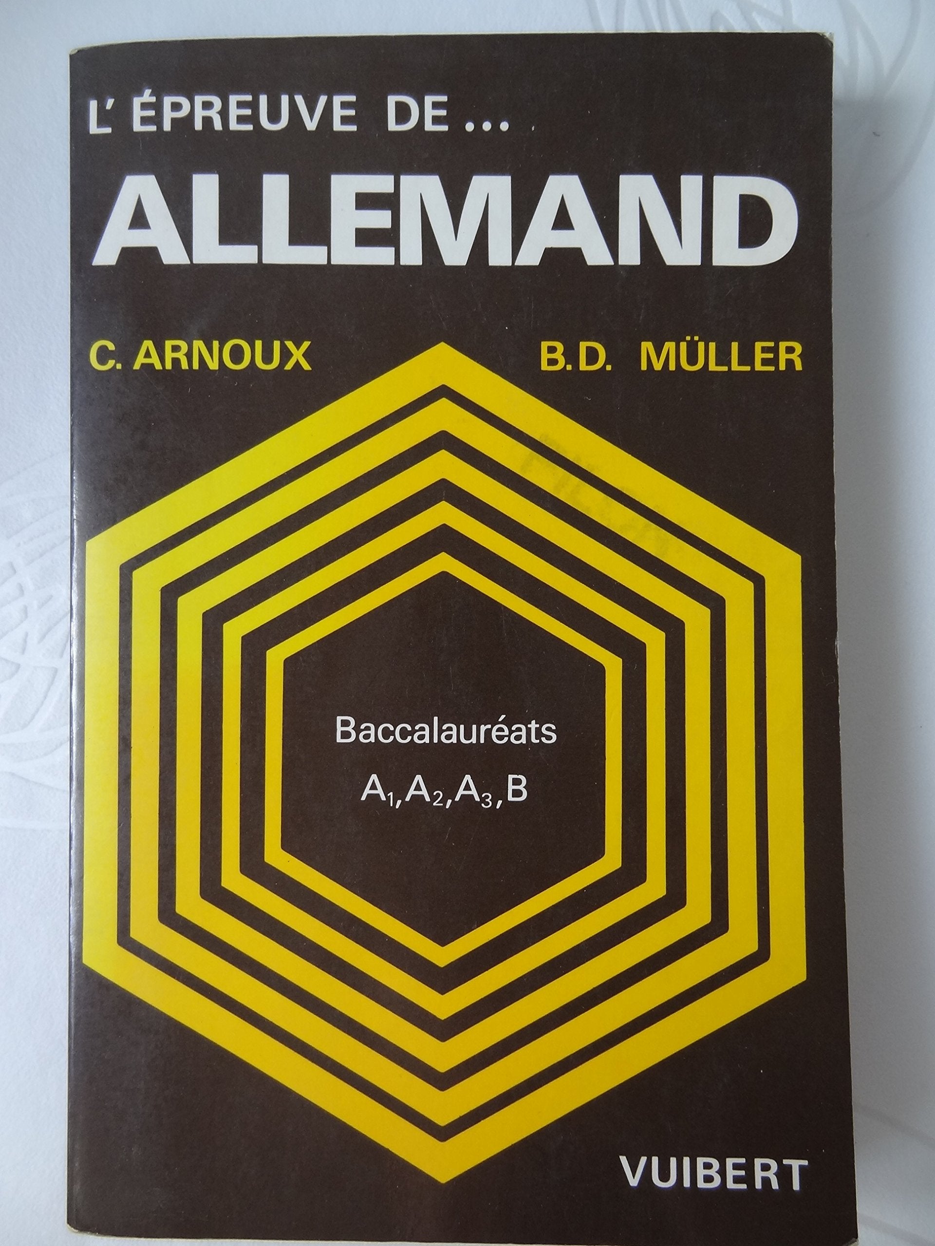 L'épreuve d'allemand : baccalauréats A 1, A 2, A 3 b 9782711770274