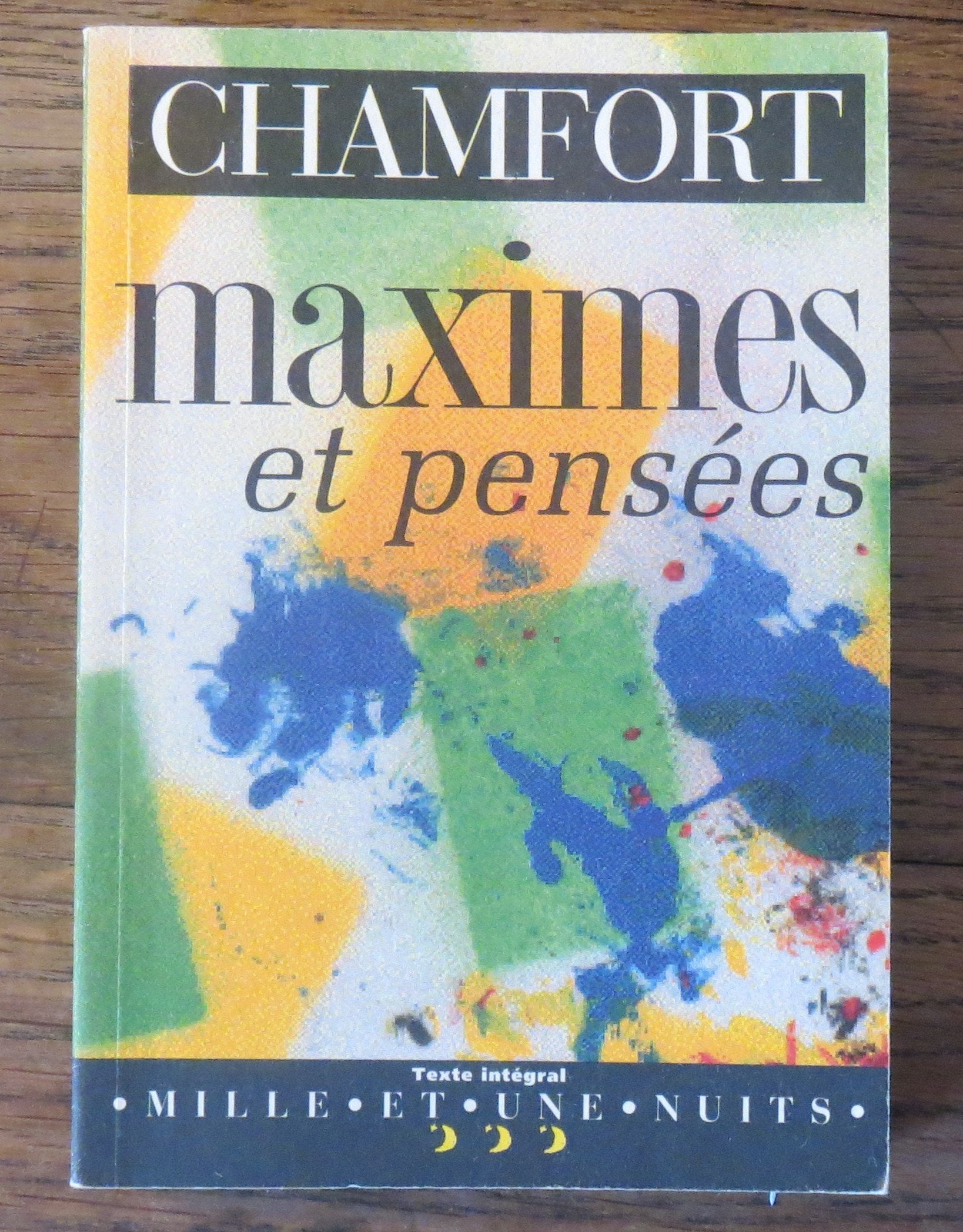 Maximes et pensées 9782842051112