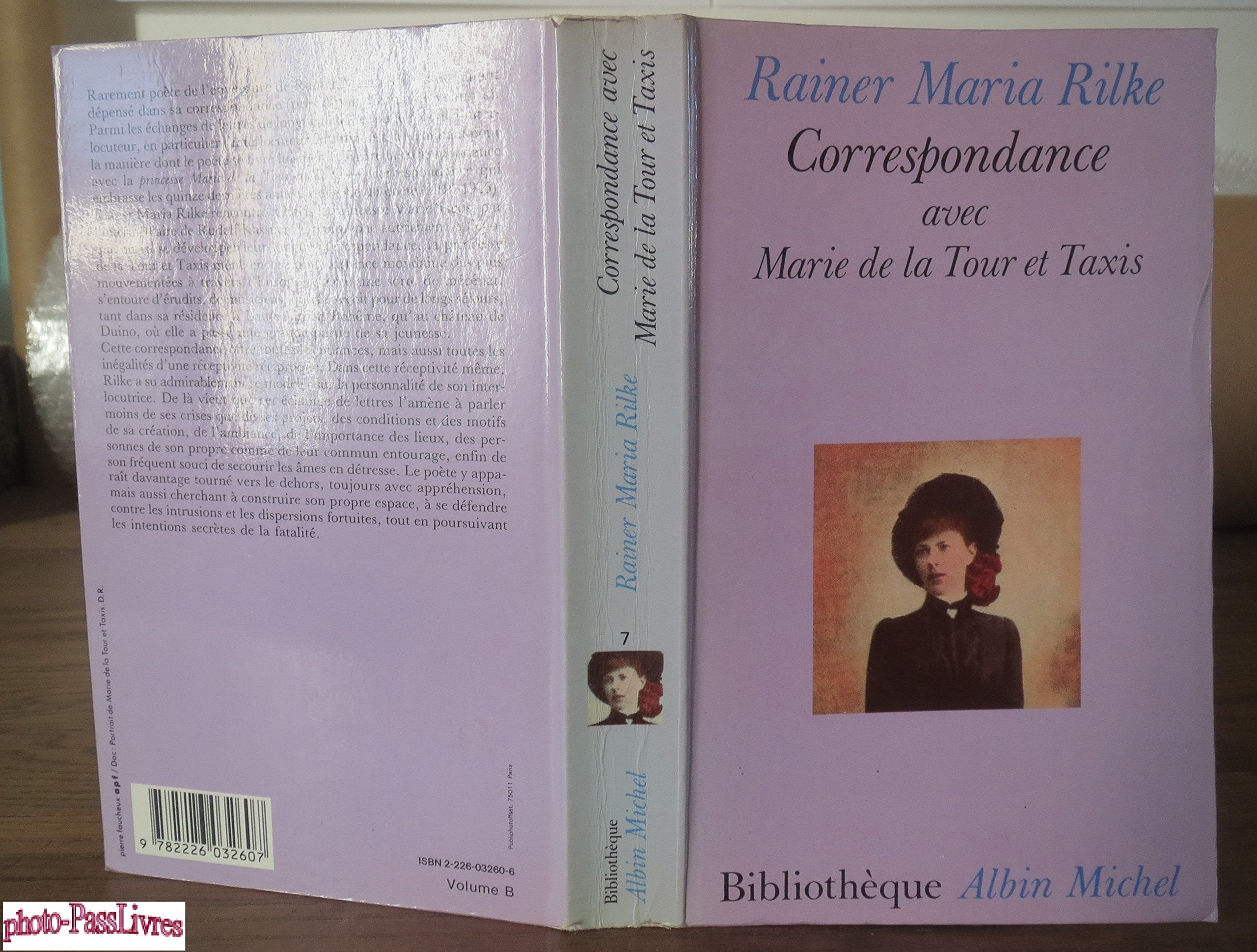 Correspondance avec Marie de la Tour et Taxis 9782226032607