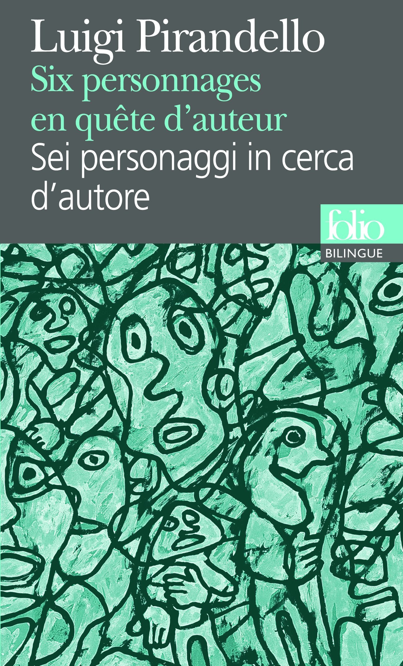 Six personnages en quete d'auteur 9782070401475