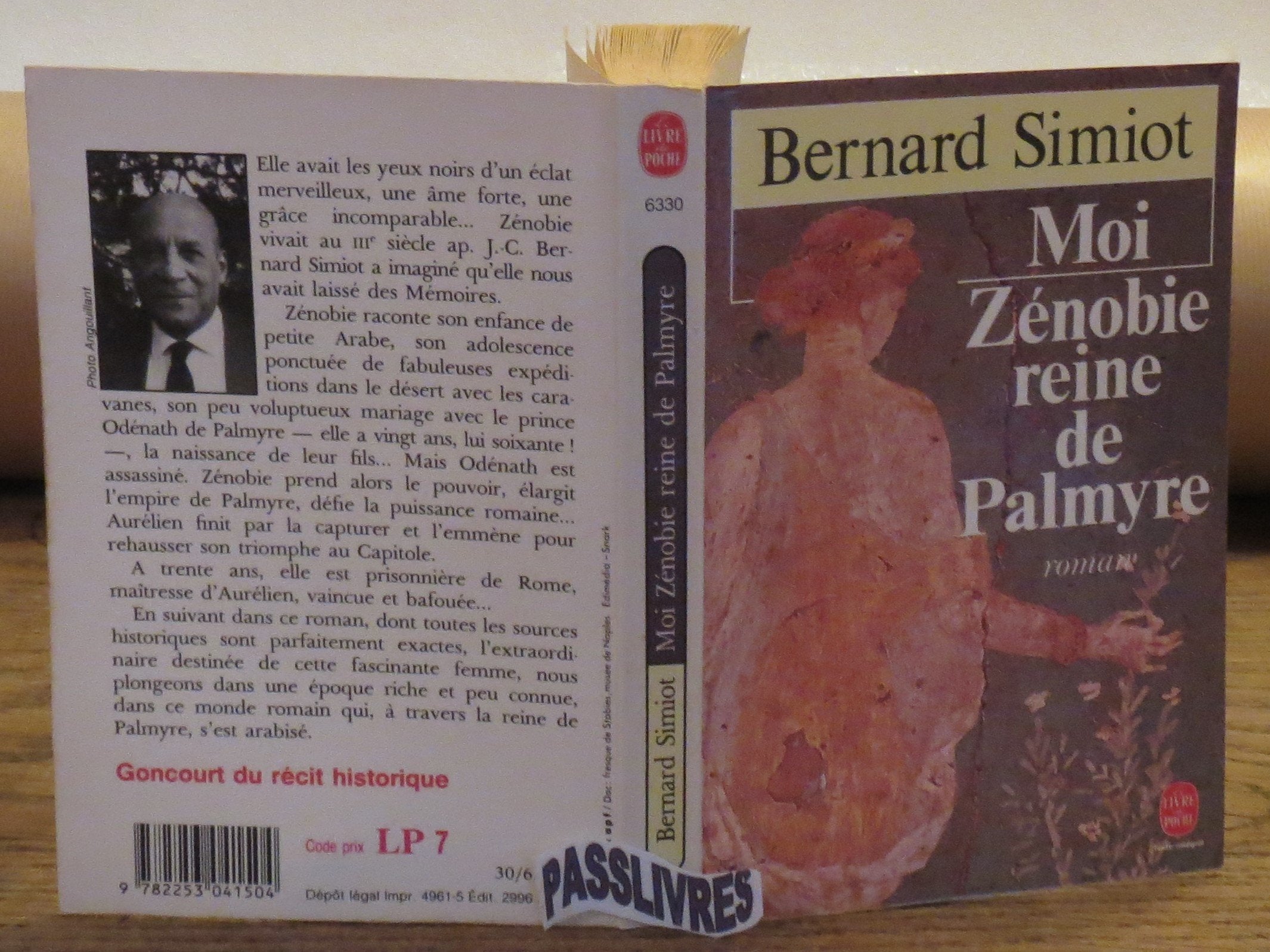 Moi Zénobie, reine de Palmyre 9782253041504