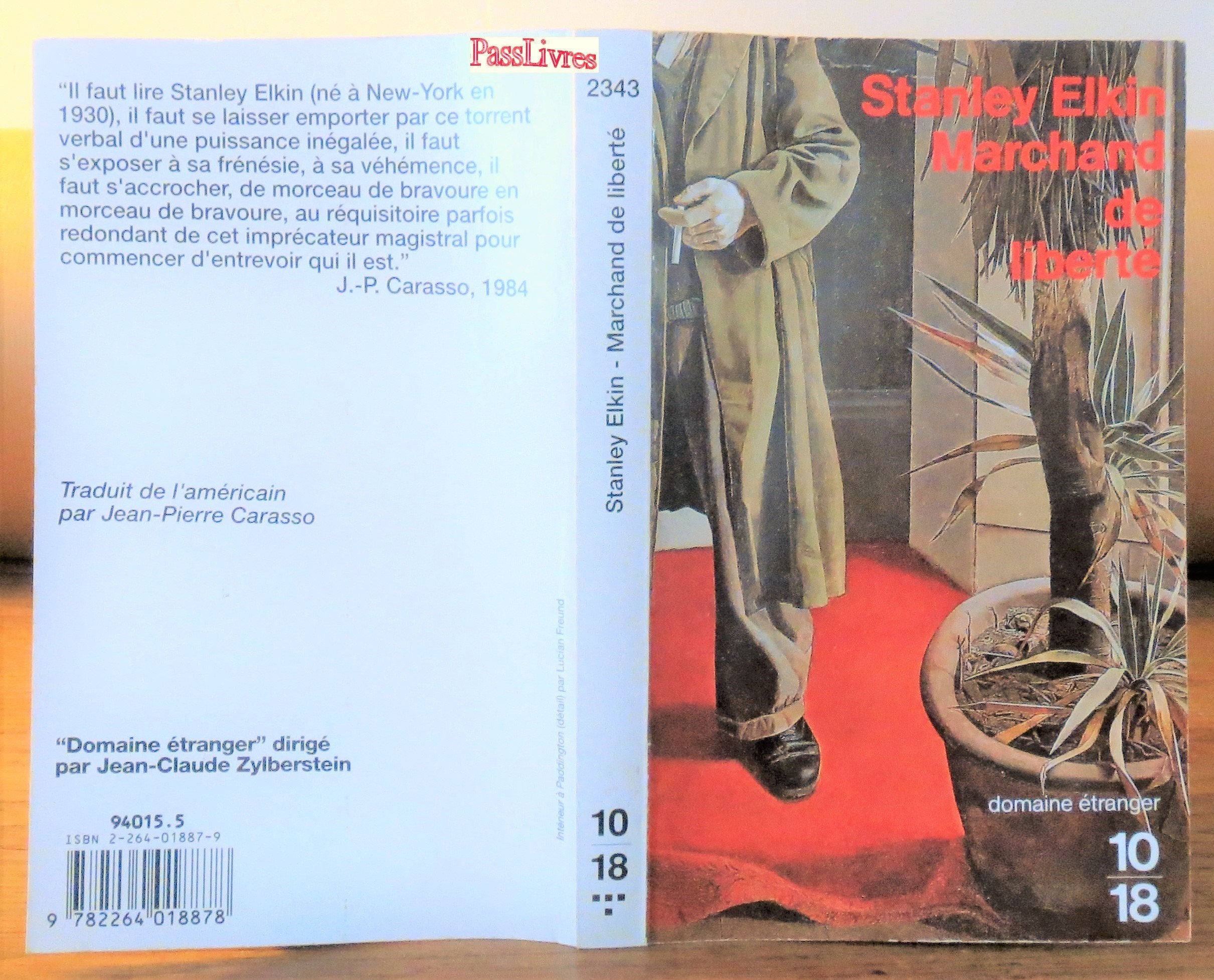 Marchand de liberté. avec en préface Le danseur de flamenco 9782264018878