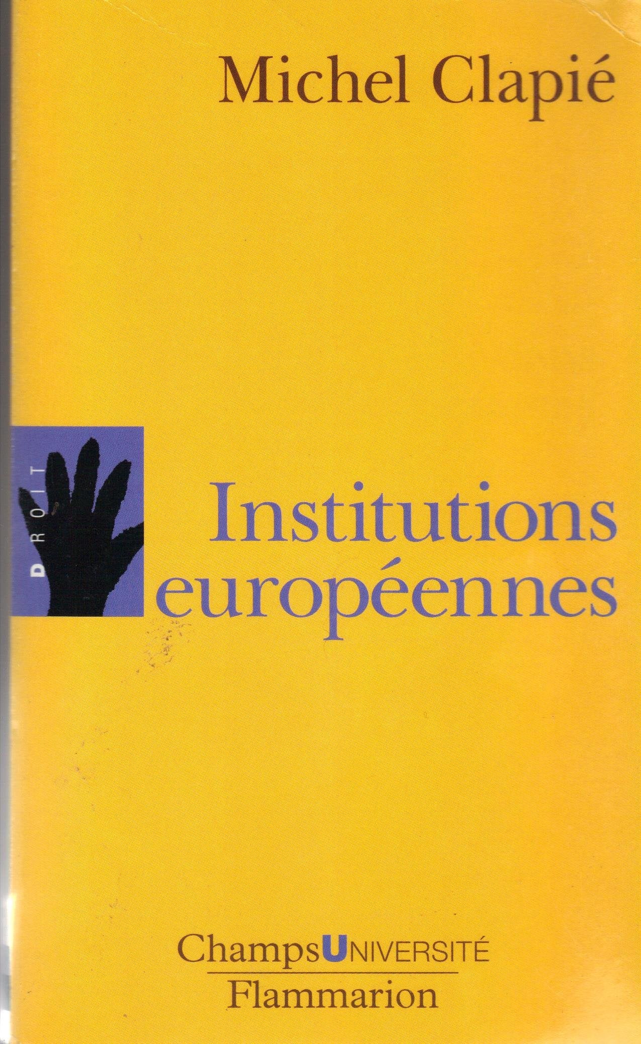 Institutions européennes 9782080830357