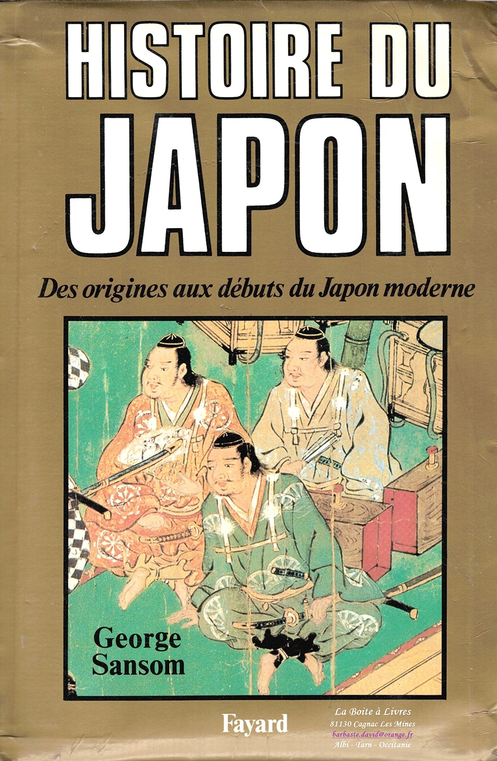 Histoire du Japon: Des origines au début du Japon moderne 9782213018515