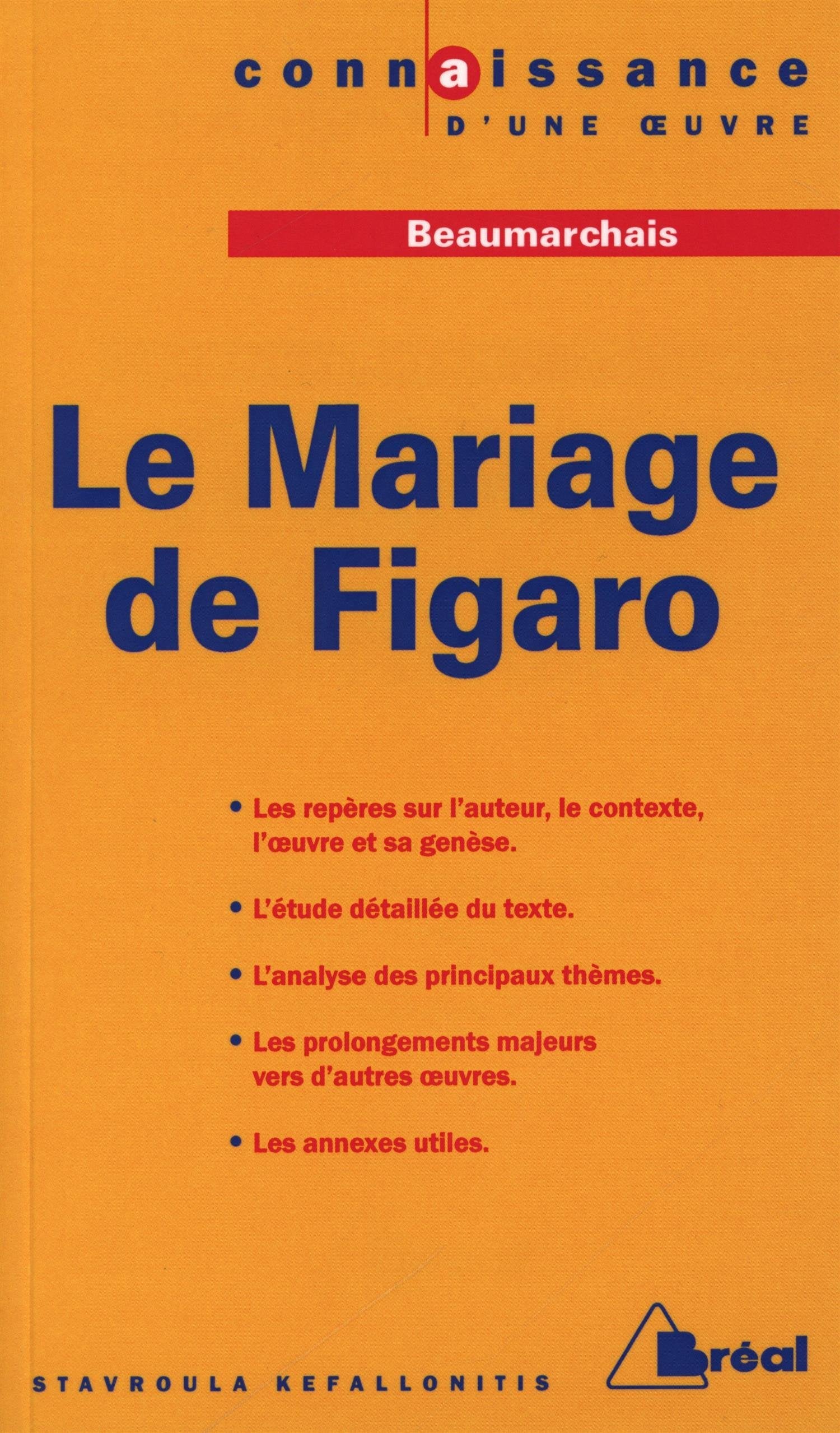 Le Mariage de Figaro, de Beaumarchais 9782842914318