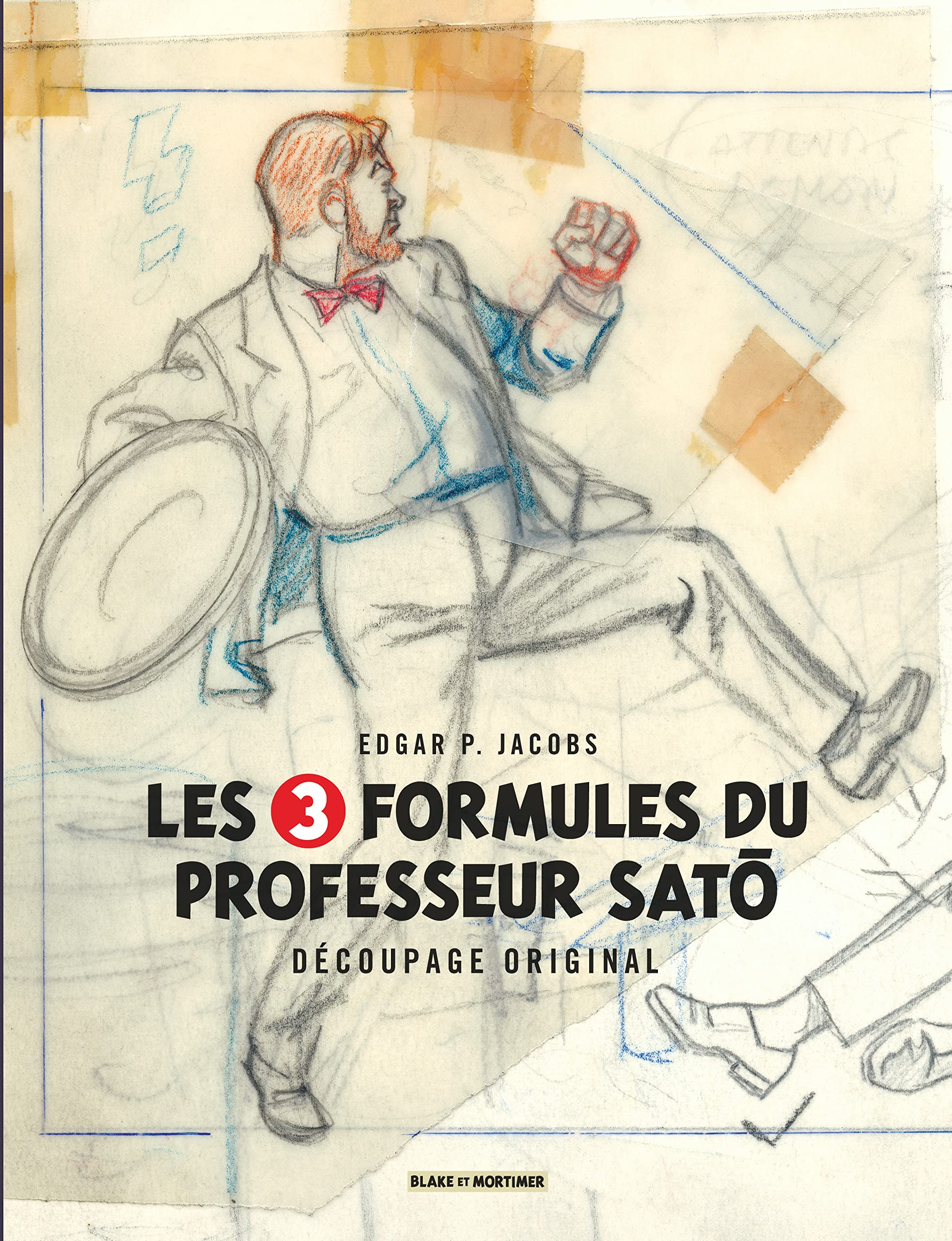 Blake & Mortimer - Hors-série - Tome 7 - Les 3 Formules du Professeur Sato - Découpage original par 9782870972397
