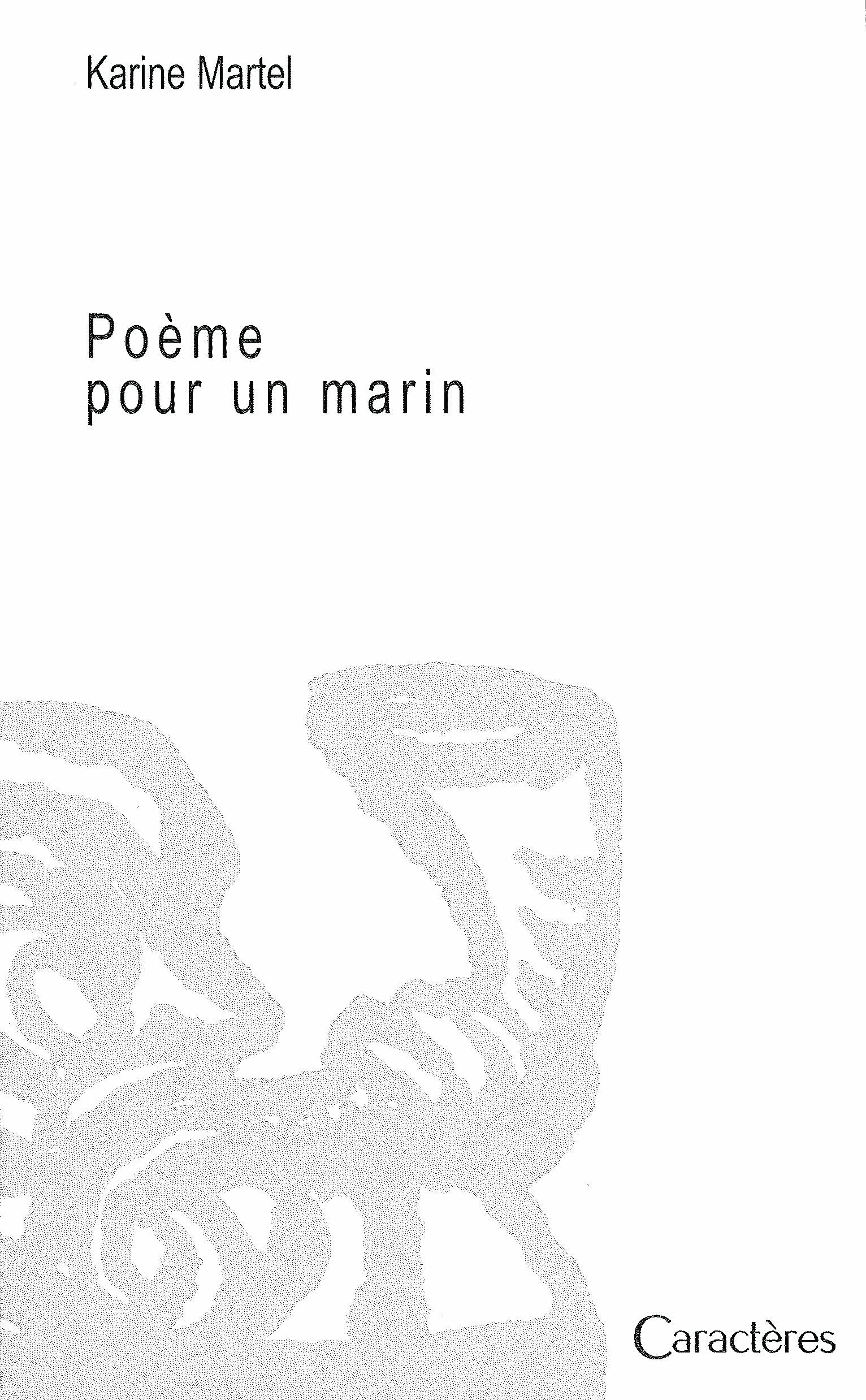 Poème pour un marin 9782854463552