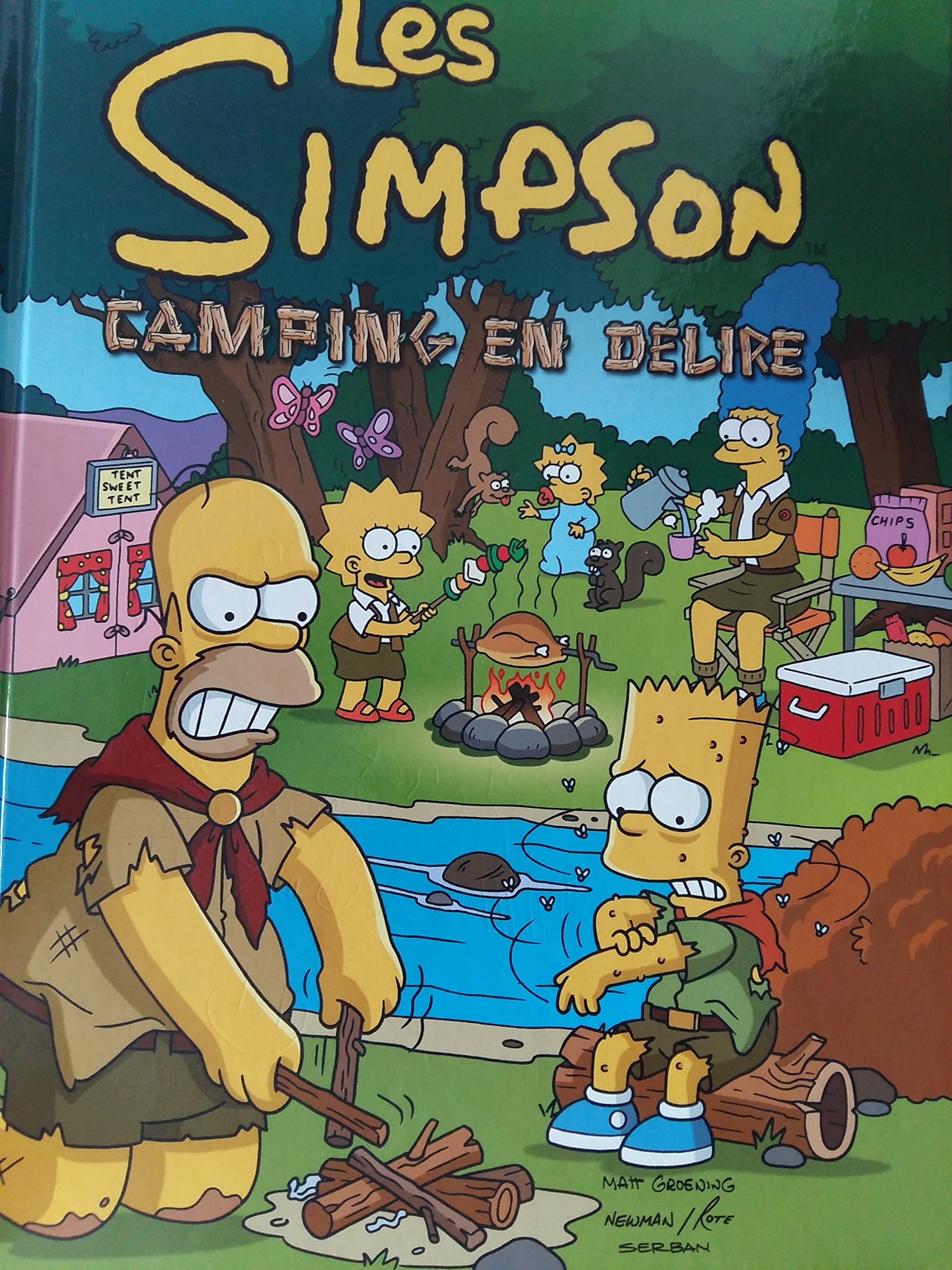 SIMPSON- camping en délire 9782298021806