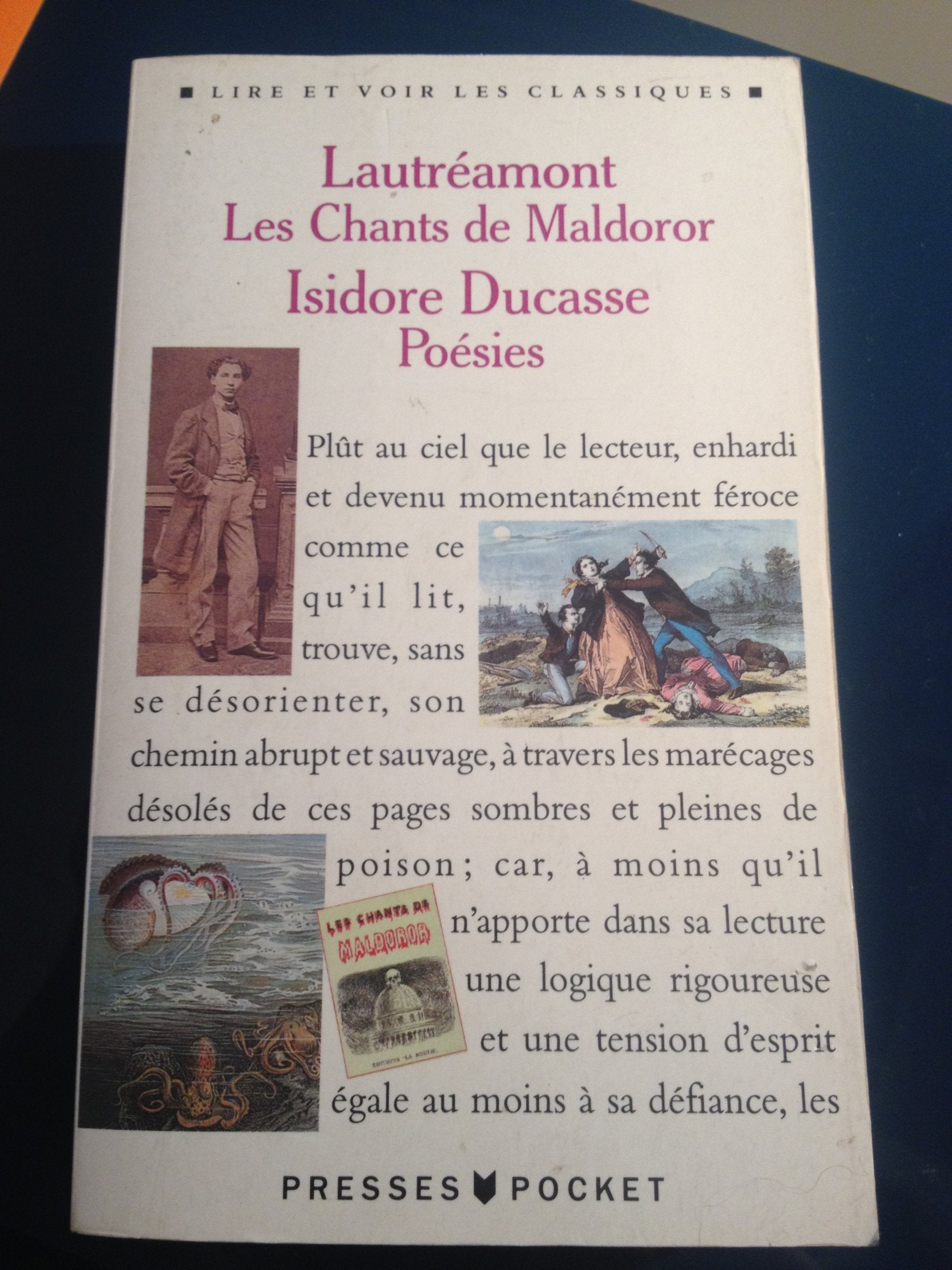 Les chants de Maldoror. Poésies 9782266036818