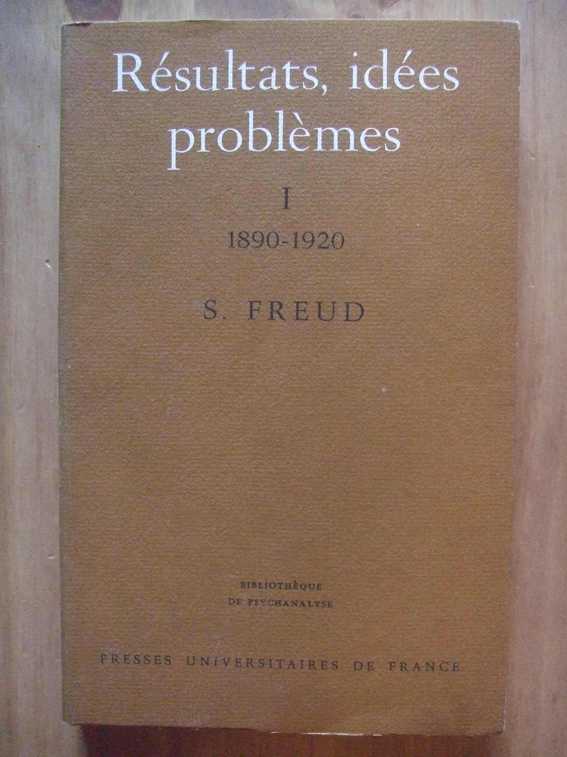 Résultats idees problem I 1890 1920 9782130388579