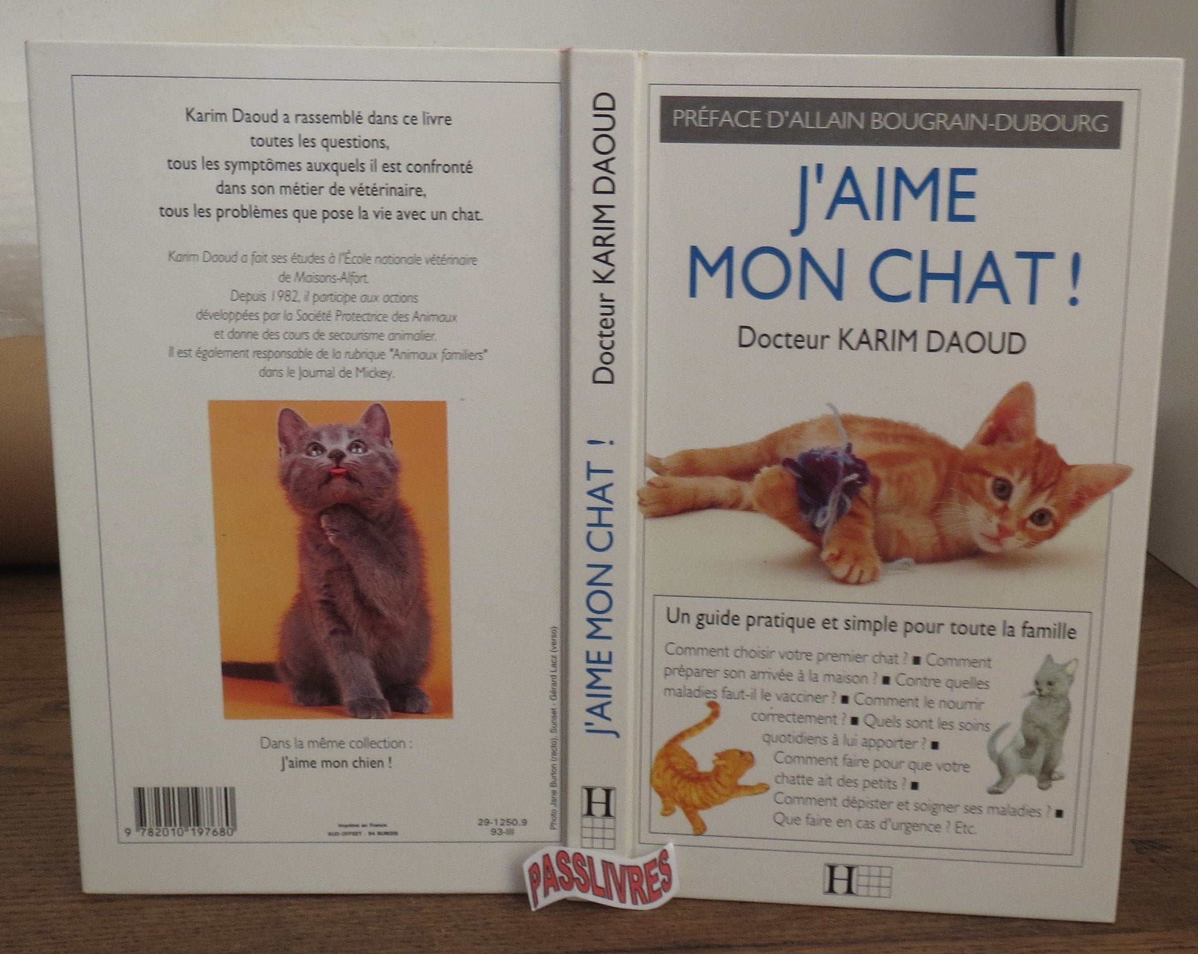 J'aime mon chat 9782010197680