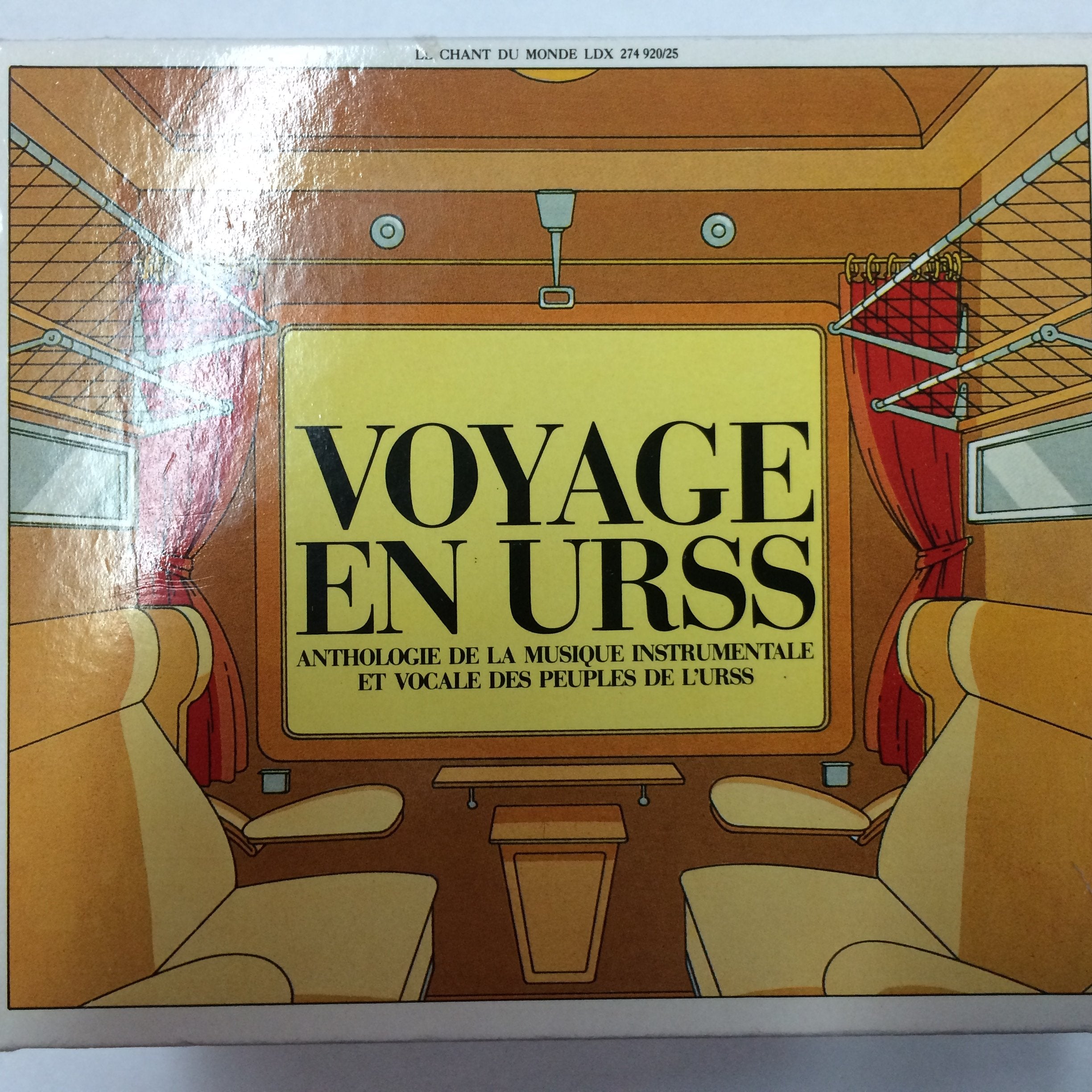 Voyage En URSS : Anthologie De La Musique Instrumentale Et Vocale Des Peuples De L'URSS 3149025046192