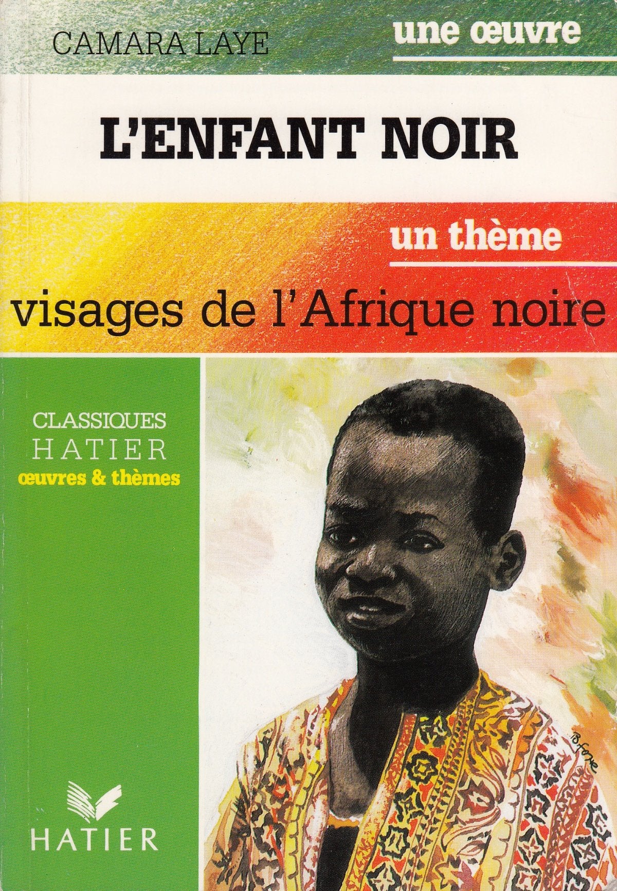 L'enfant noir: Visages de l'Afrique Noire 9782218048326