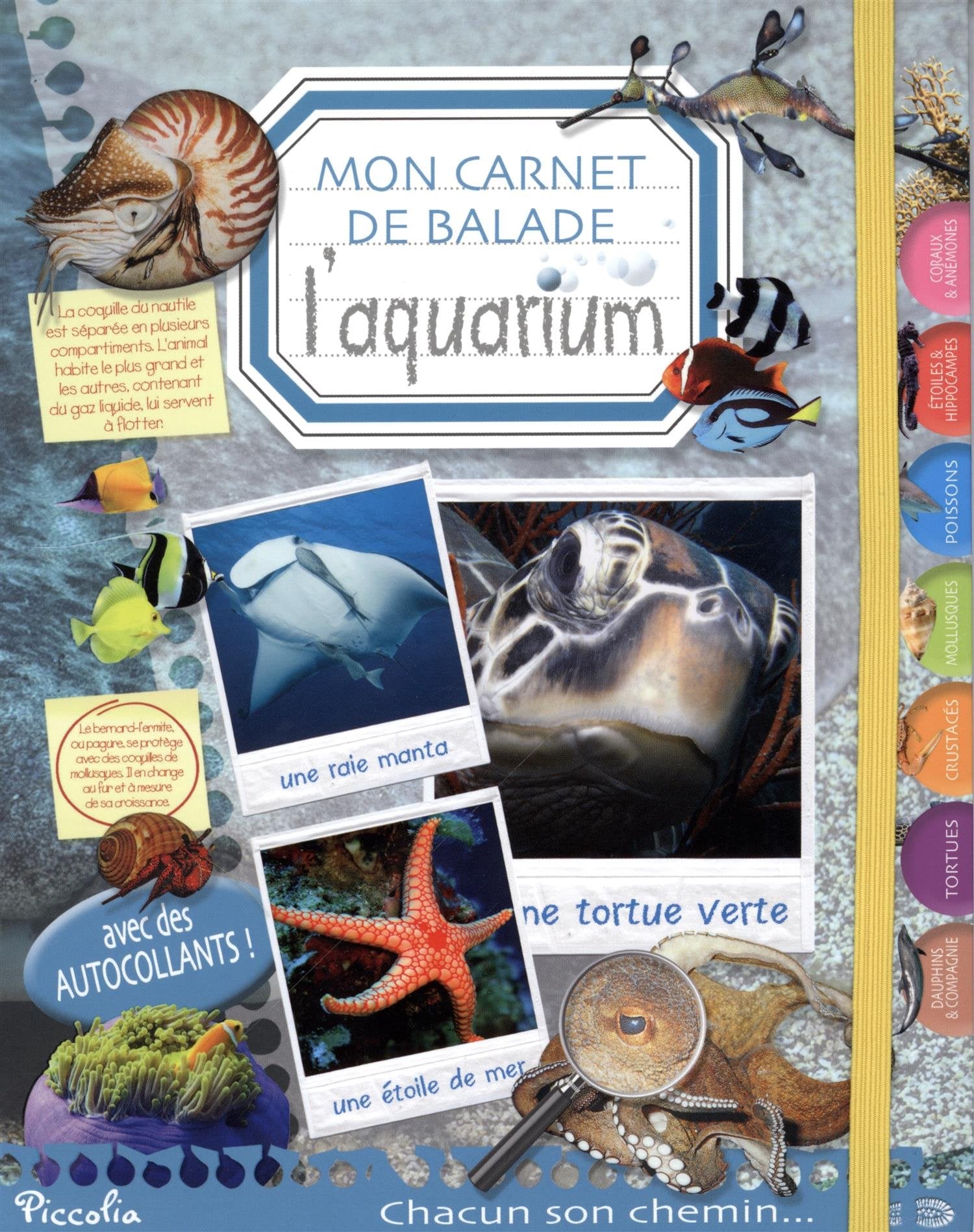 L'aquarium: Mon carnet de balade 9782753023055