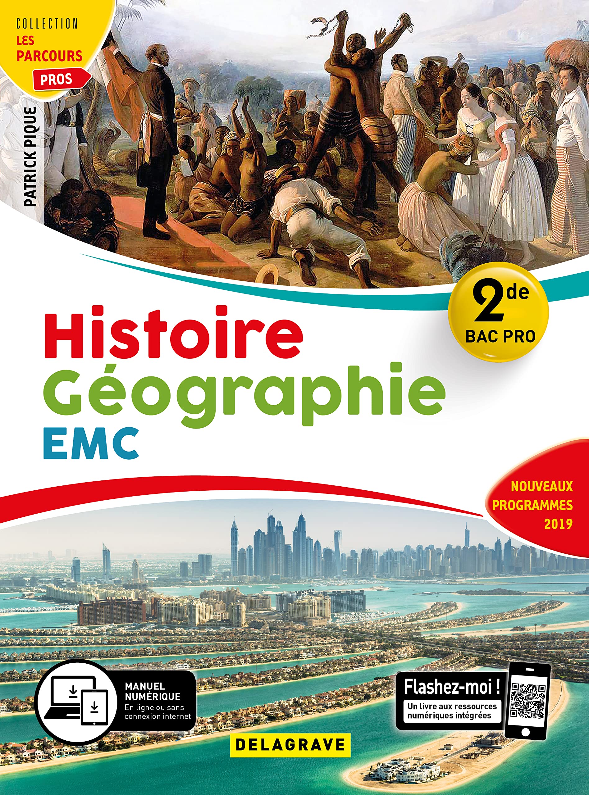 Histoire Géographie EMC 2de Bac Pro (2019) - Pochette élève 9782206401720