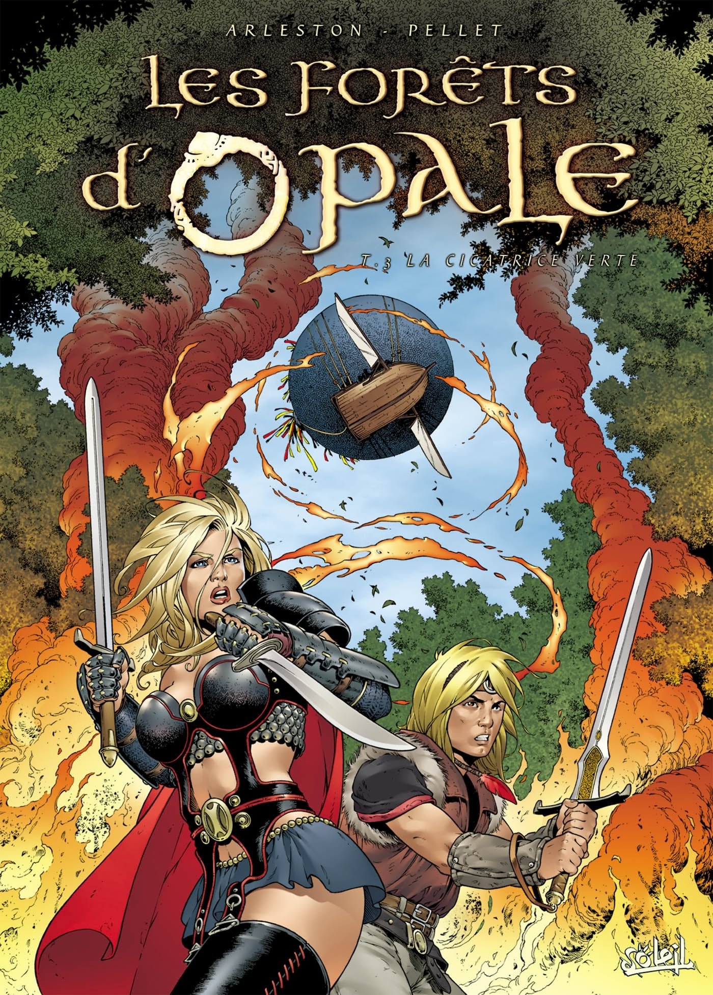 Les Forêts d'opale, tome 3 : La Cicatrice verte 9782845653832