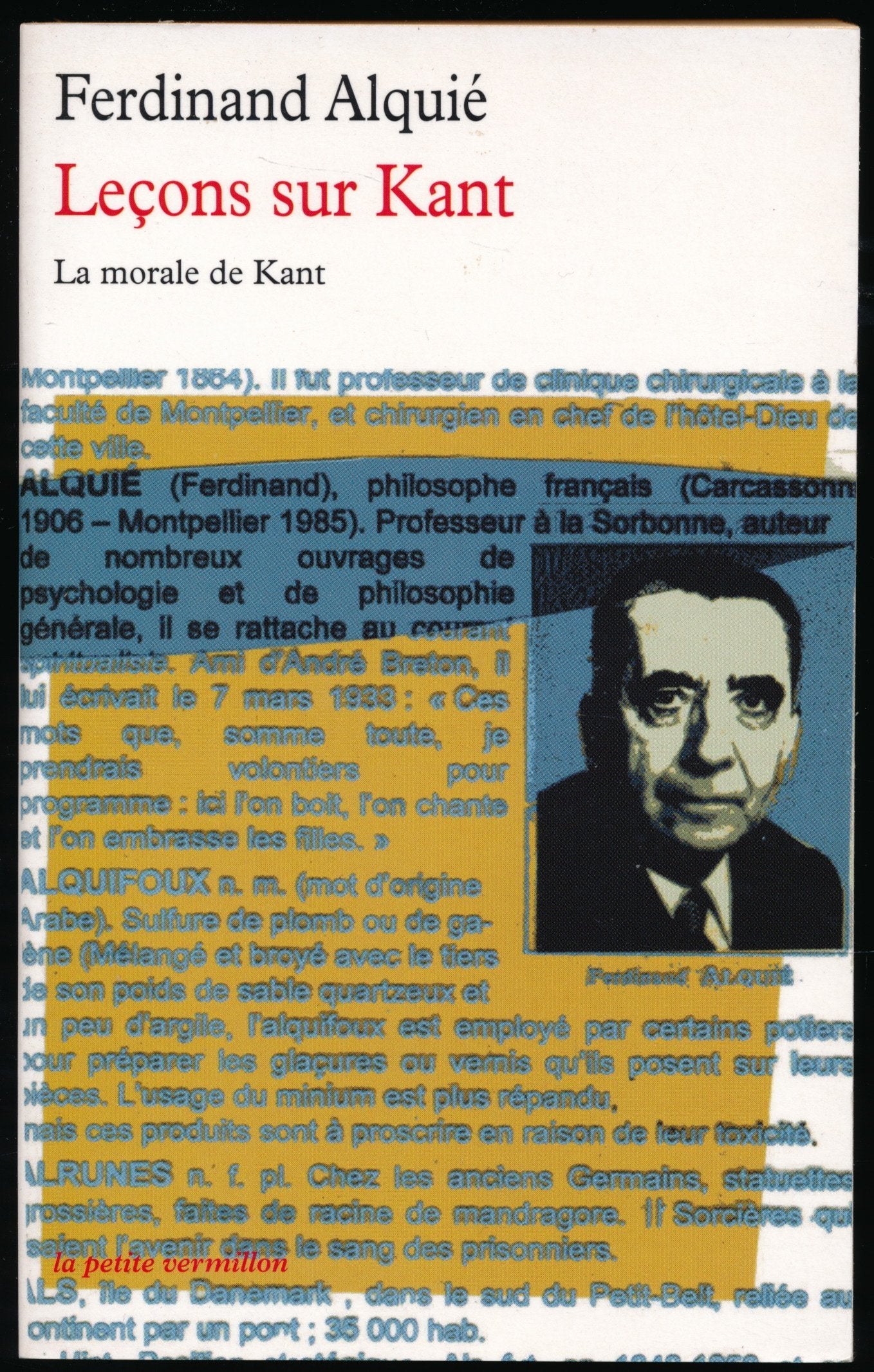 Leçons sur Kant: La morale de Kant 9782710327585