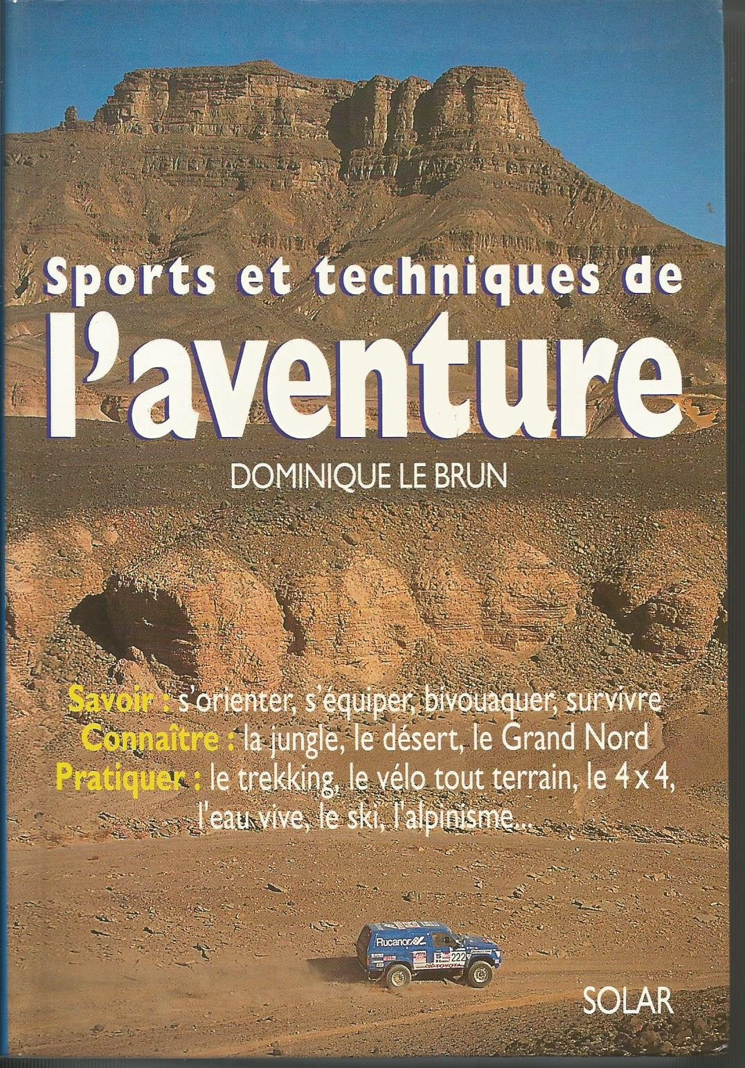Sports et techniques de l'aventure 9782263018930