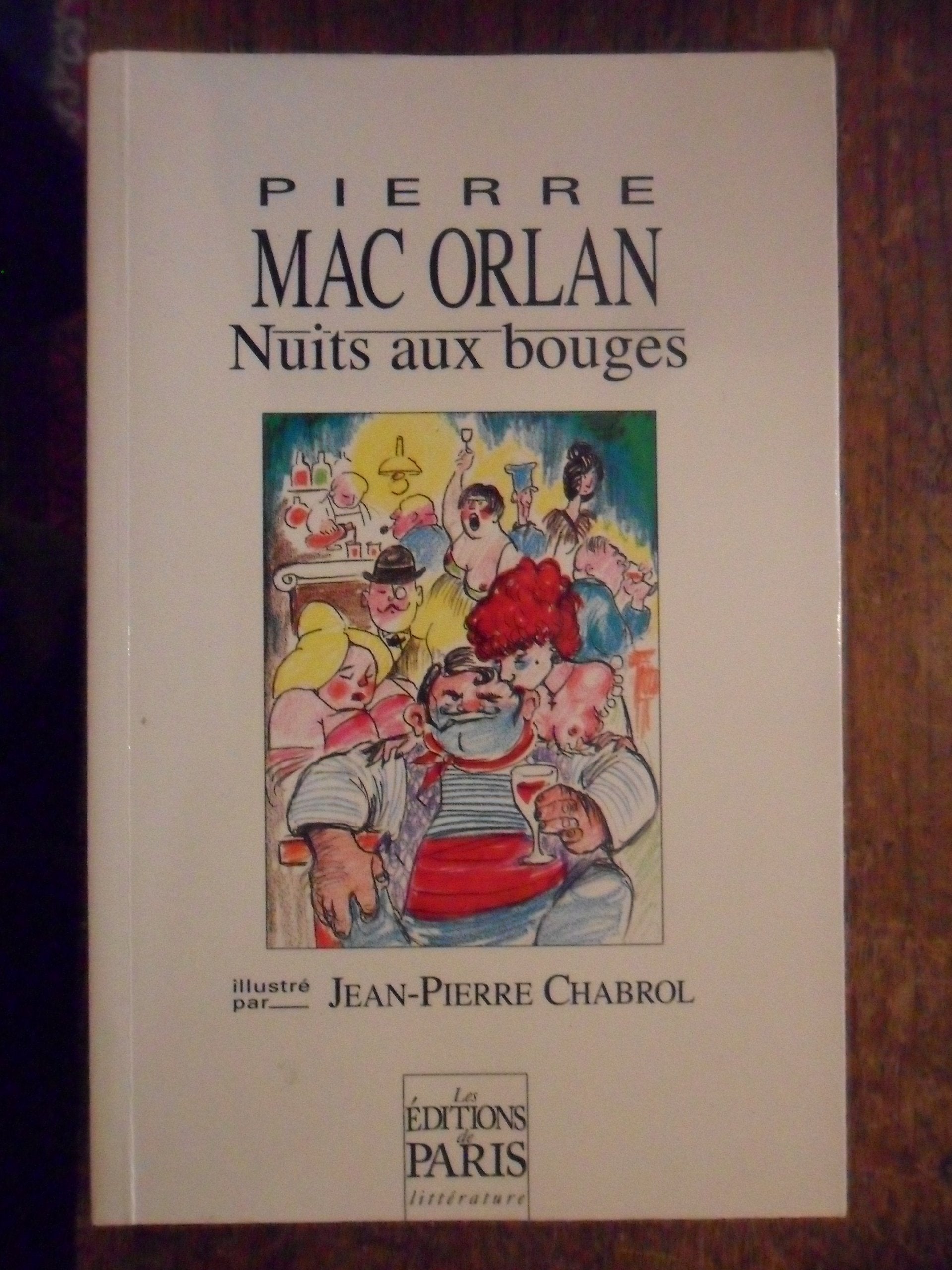 Nuits aux bouges 9782905291196