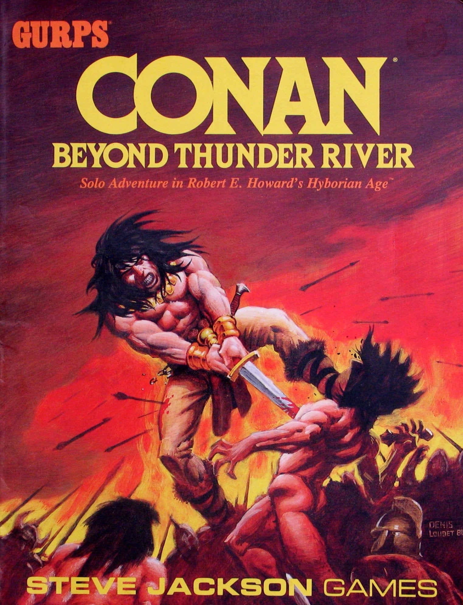Conan: Beyond Thunder River (GURPS) [Paperback] by W.G. Armintrout 9781556341069