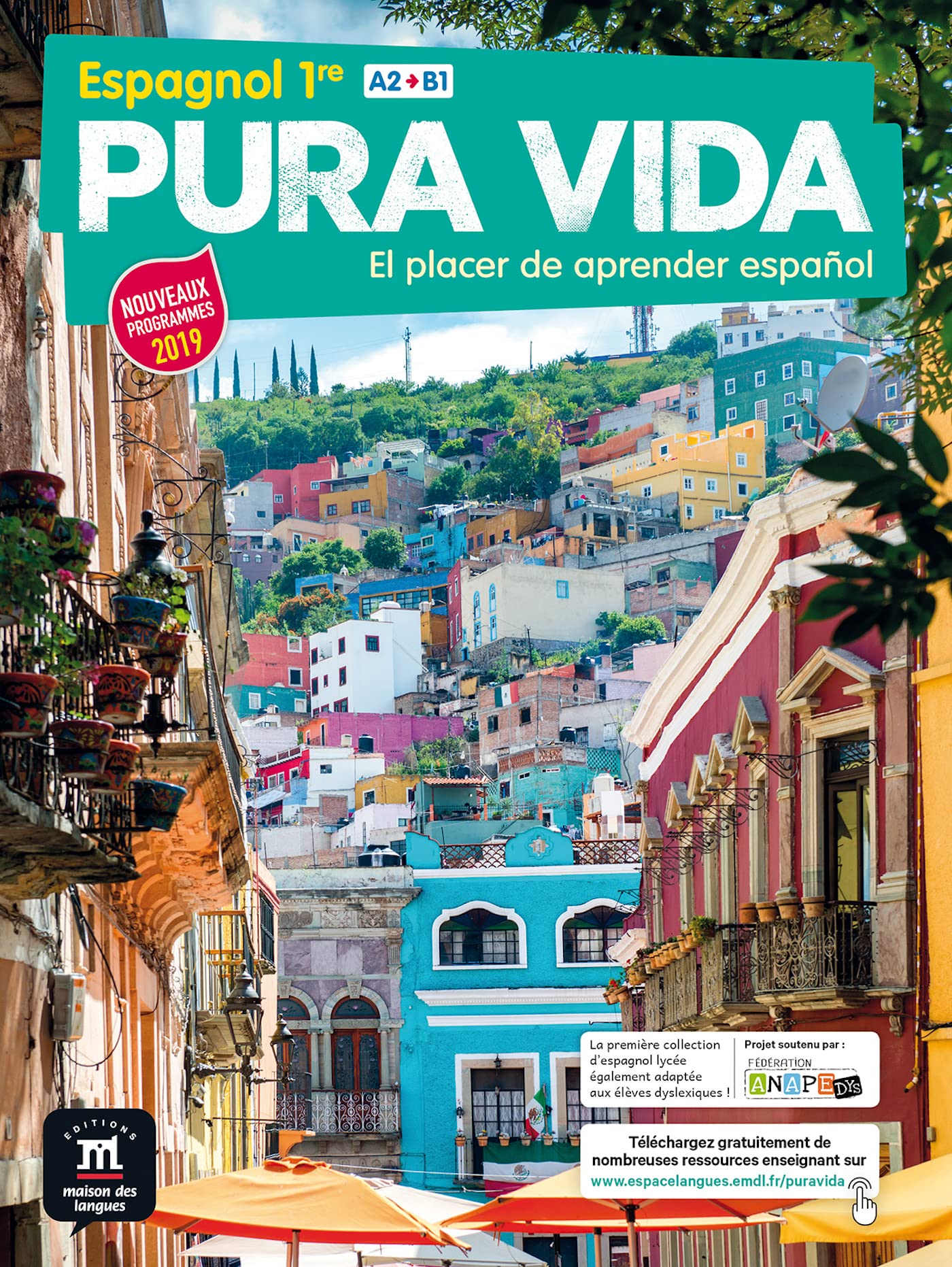 Pura Vida 1re - Livre de l'élève: El placer de aprender español 9782356855794