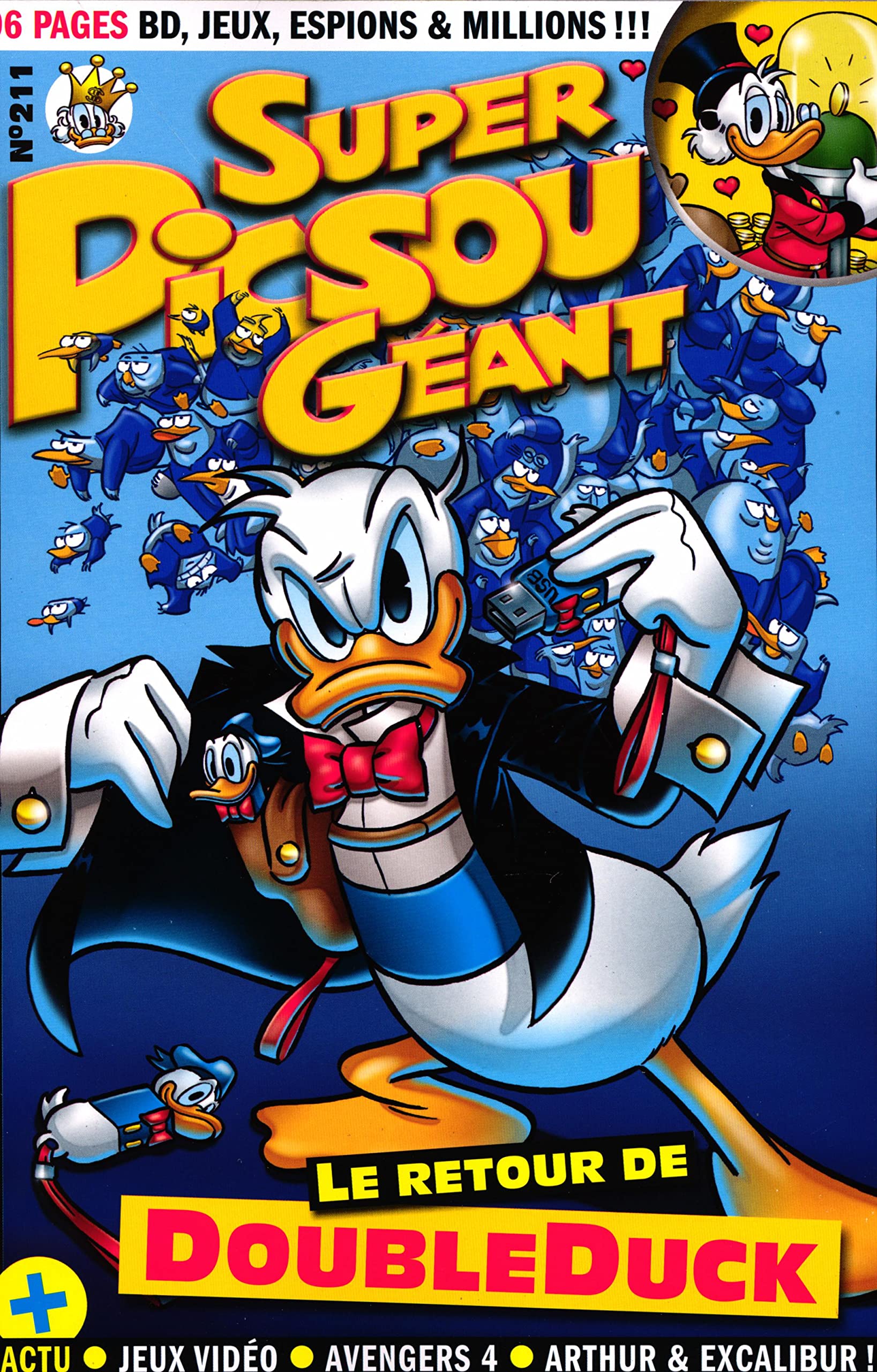 Super Picsou géant 211 Le retour de Doubleduck 9780026476881