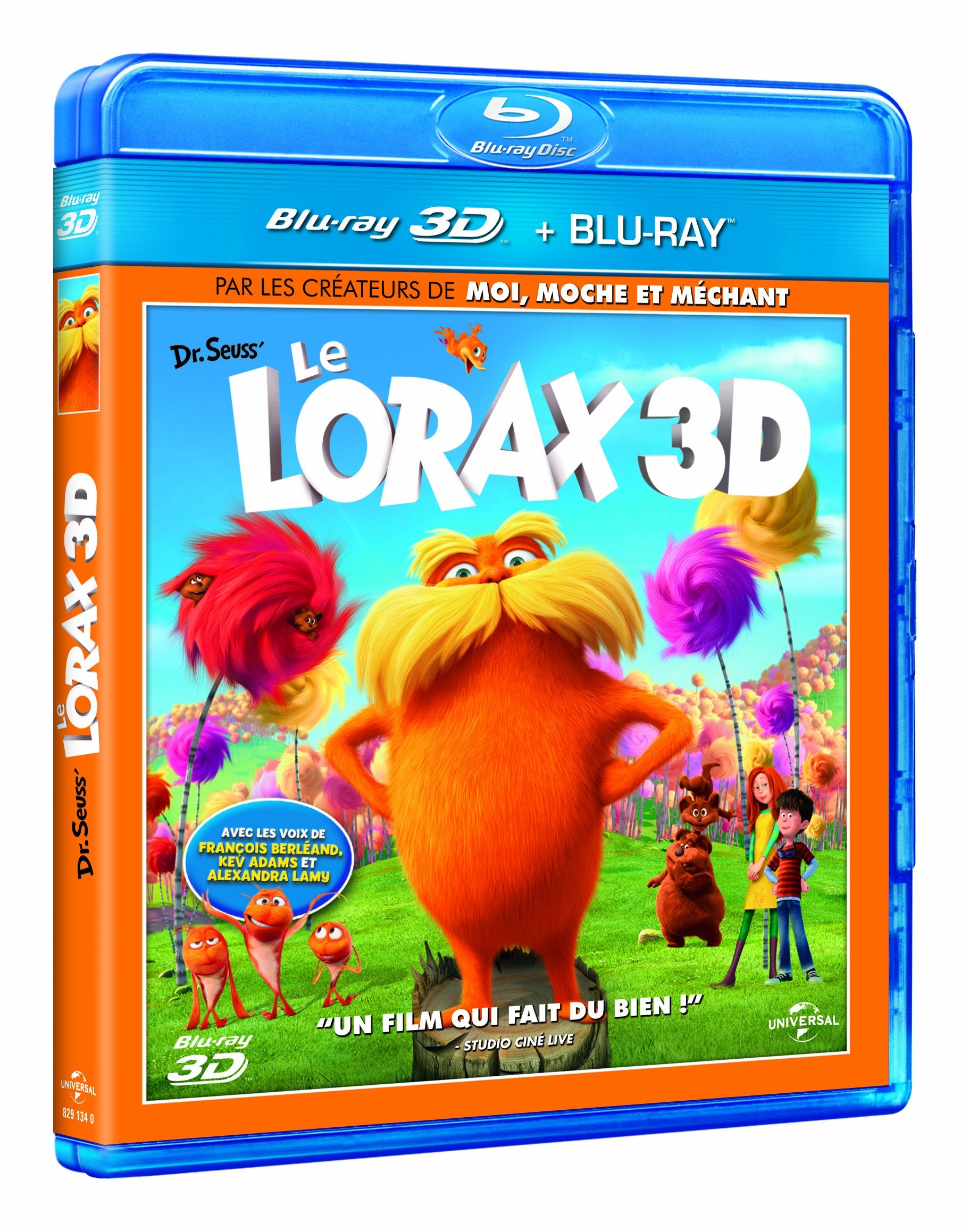 Le Lorax [Blu-ray 3D + Blu-ray 2D] 5050582913408