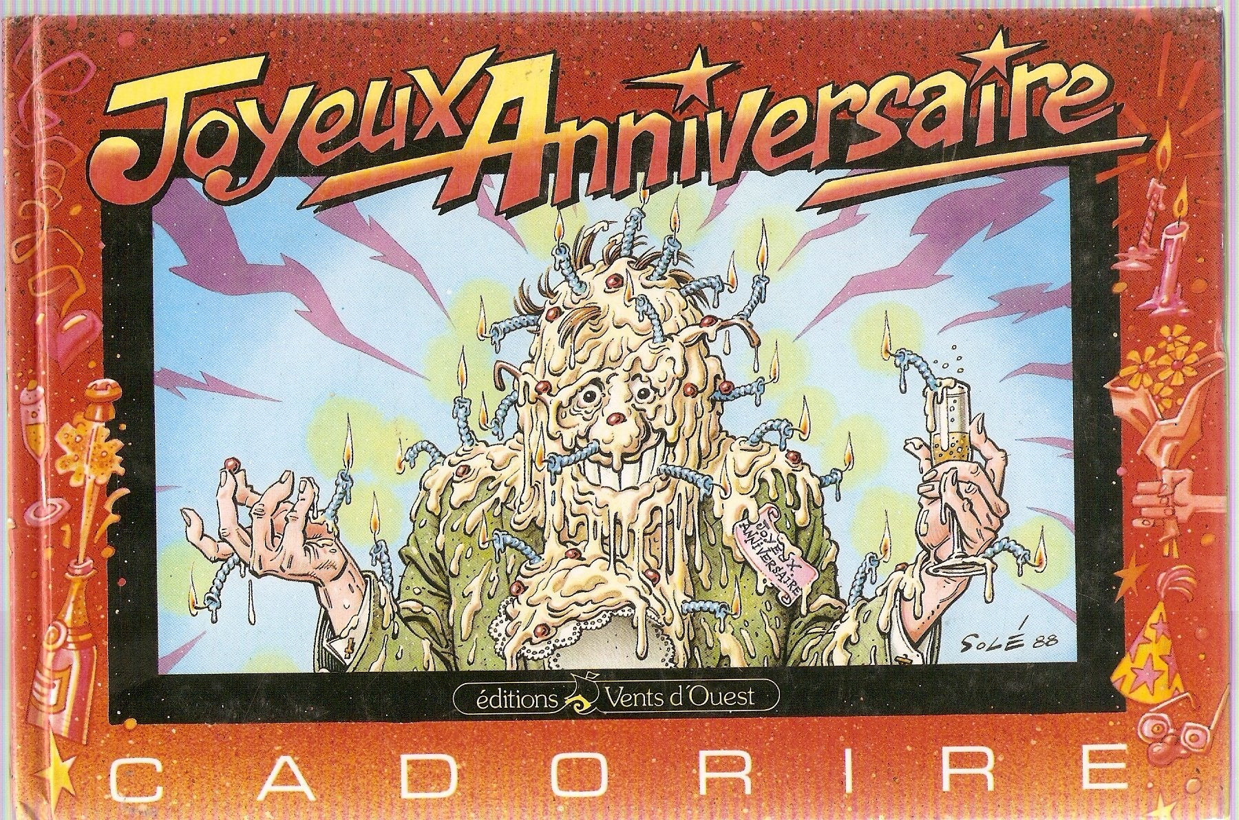 Cadorire- joyeux anniversaire 030397 9782869670716