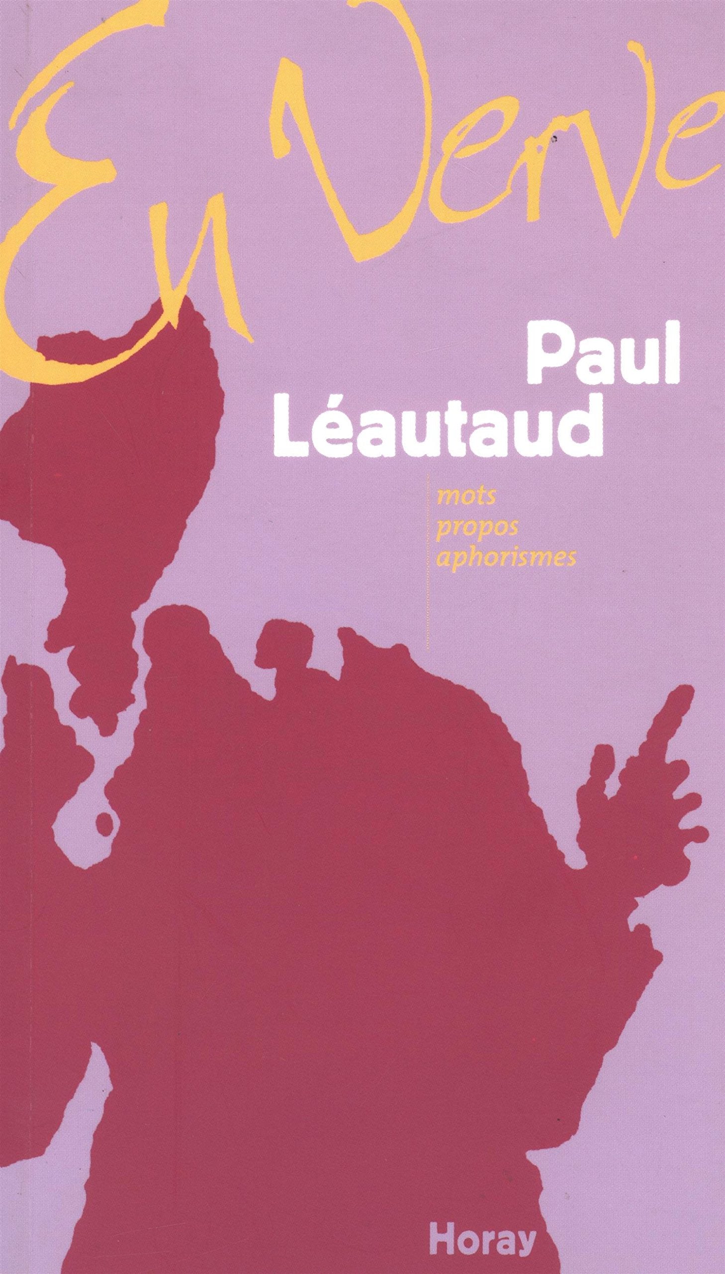 Paul Leautaud En Verve 9782705803469