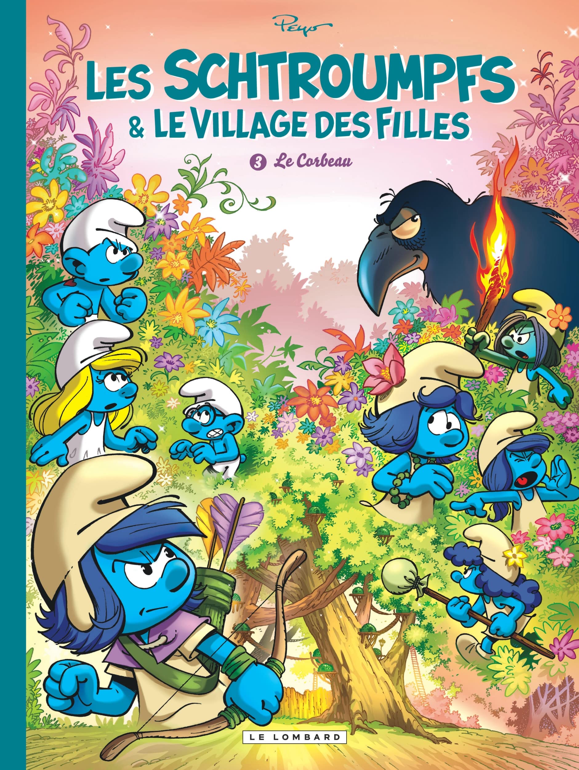 Les Schtroumpfs et le village des filles - Tome 3 - Le Corbeau 9782803673148