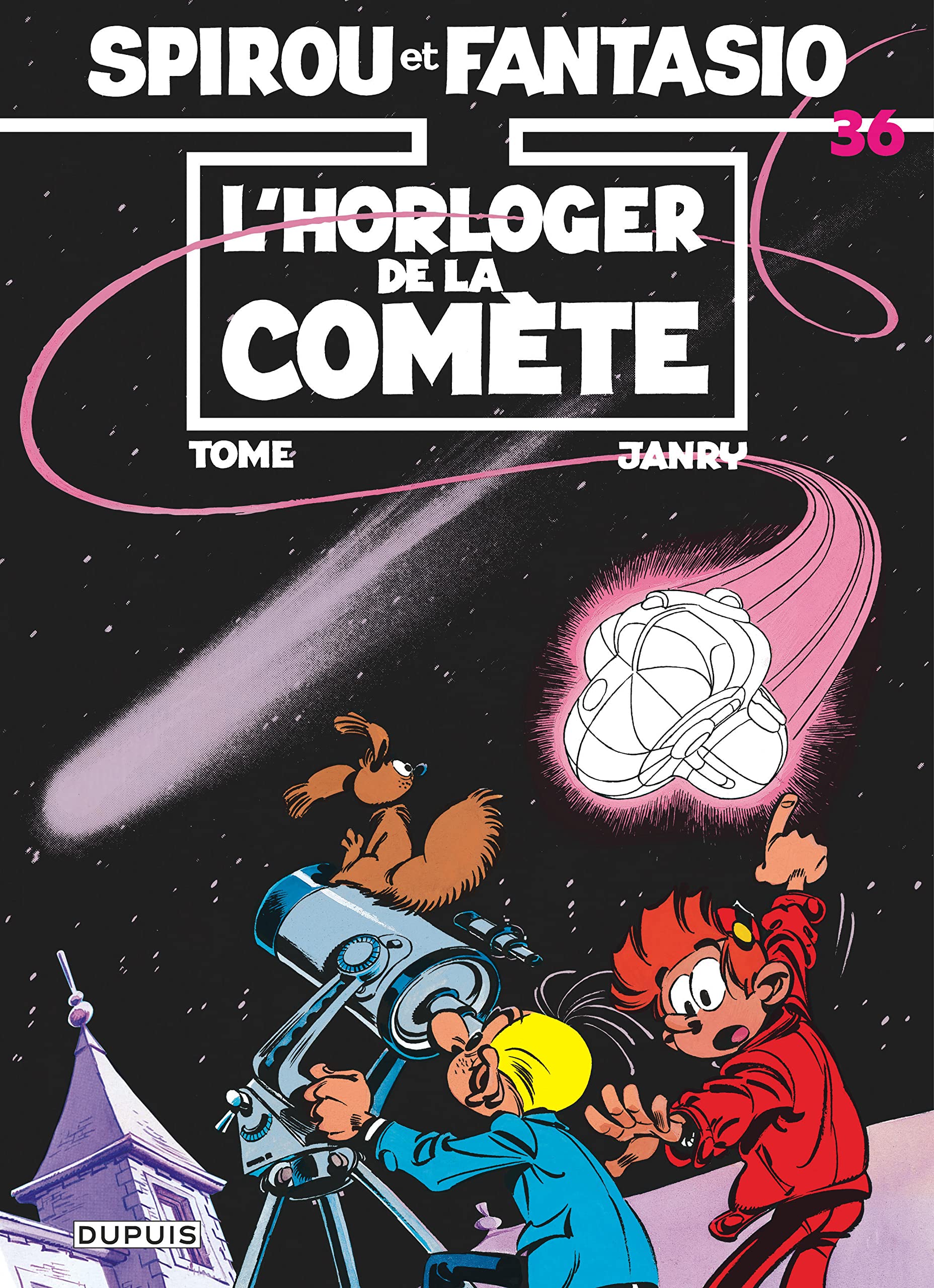 Spirou et Fantasio, tome 36 : L'Horloger de la comète 9782800112640