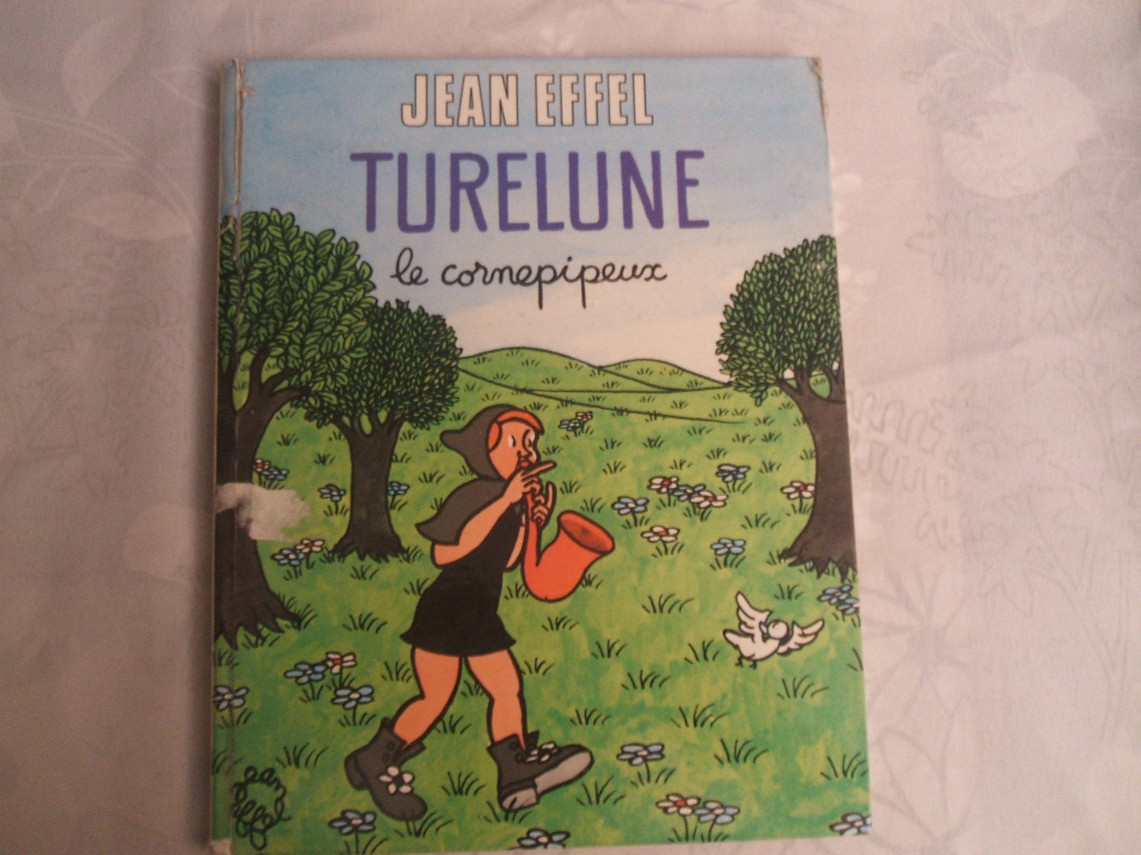 Jean Effel. Turelune, le cornepipeux 