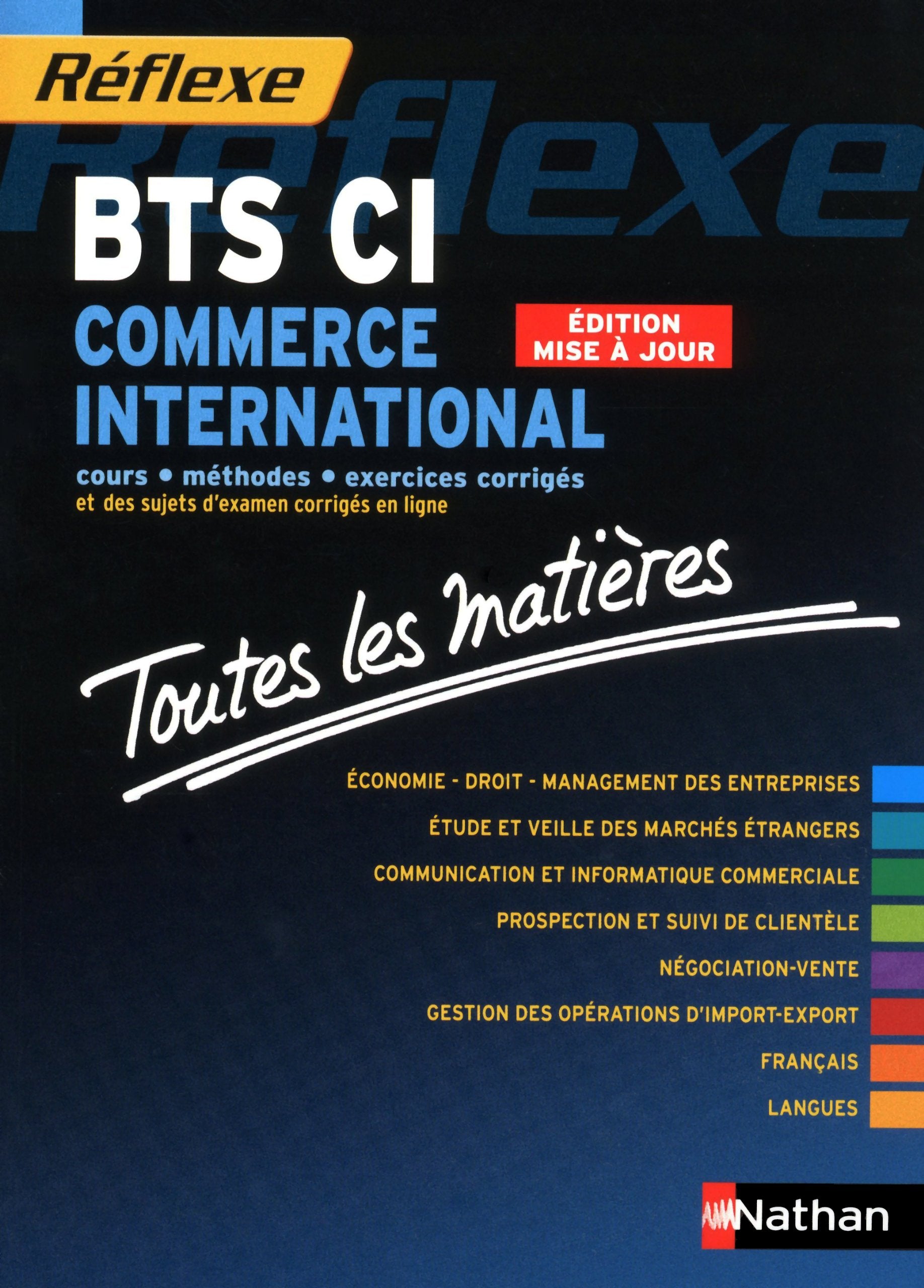 BTS Commerce International - Toutes les matières - n°11 9782091618524