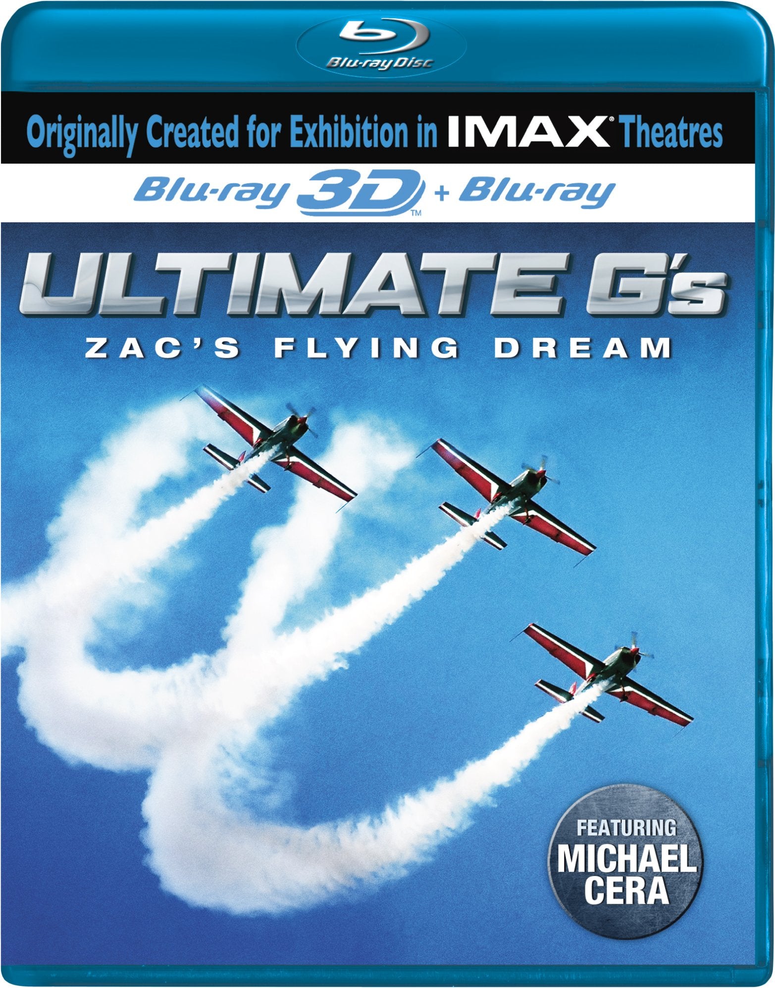 Imax: Ultimate GS: Zacs Flying Dream 3D [Blu-Ray] 0014381704457