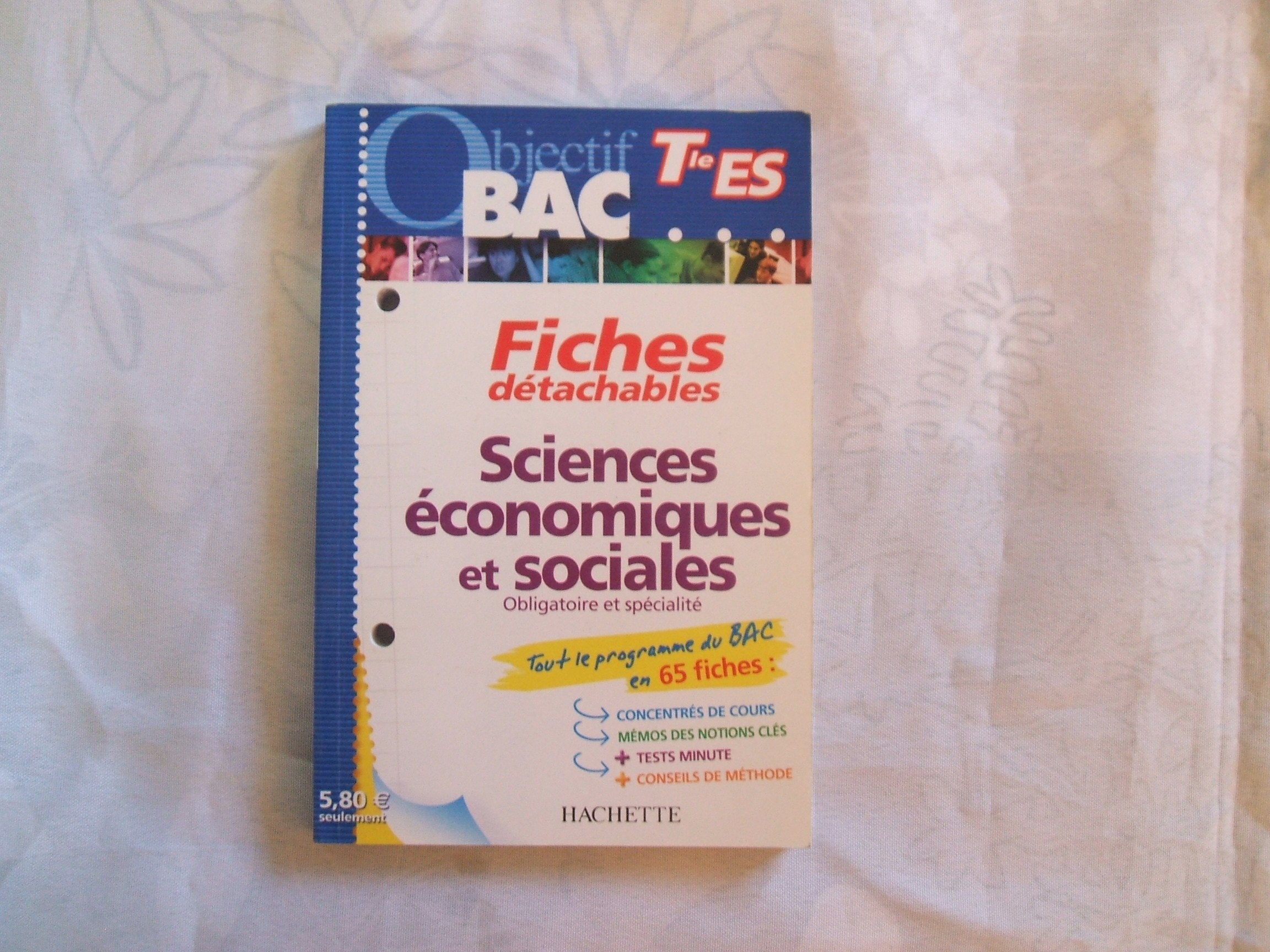 Sciences économiques et sociales Tle ES 9782011697080