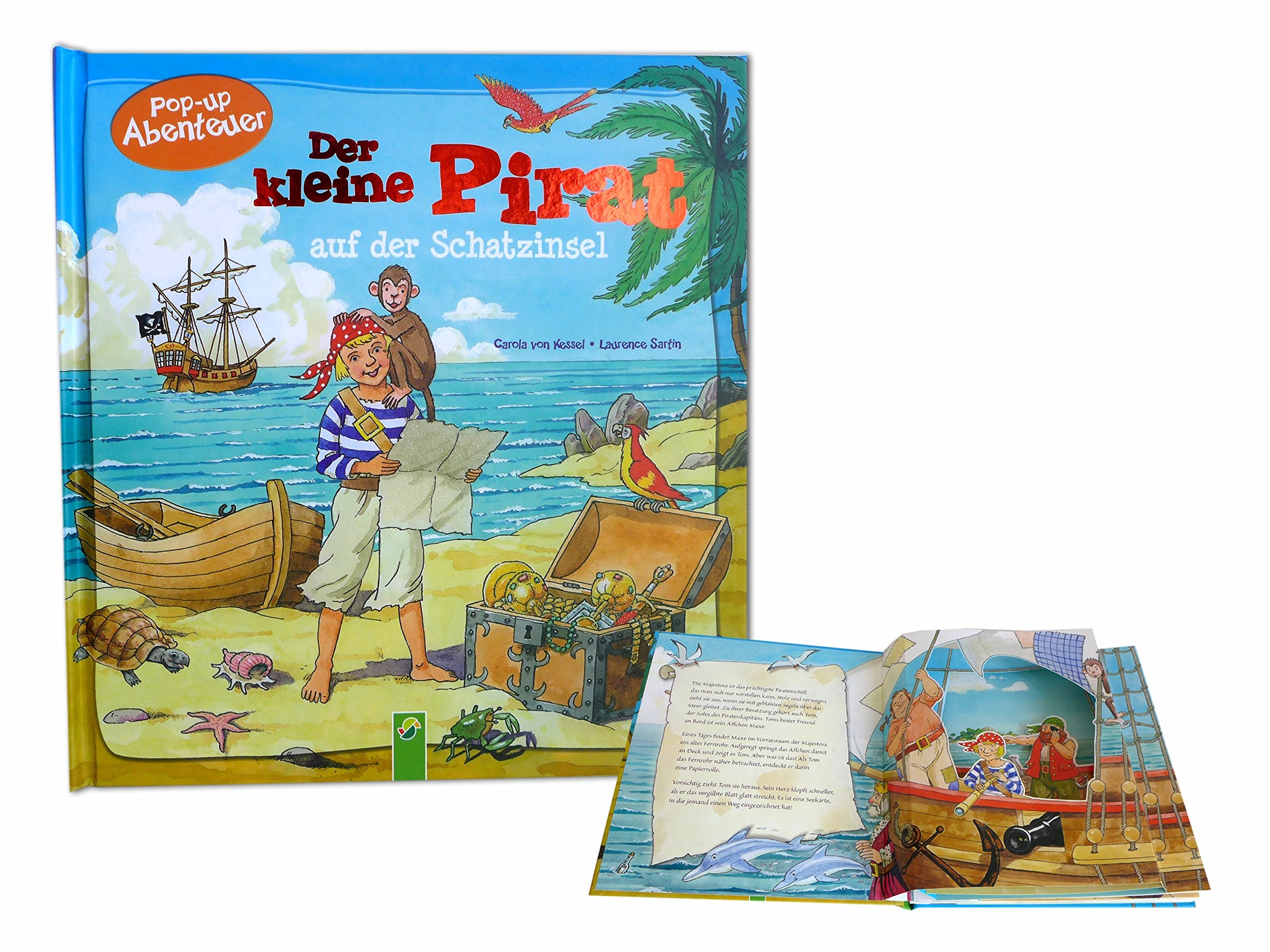 Der kleine Pirat auf der Schatzinsel: Mein Pop-up-Abenteuer 9783862332984