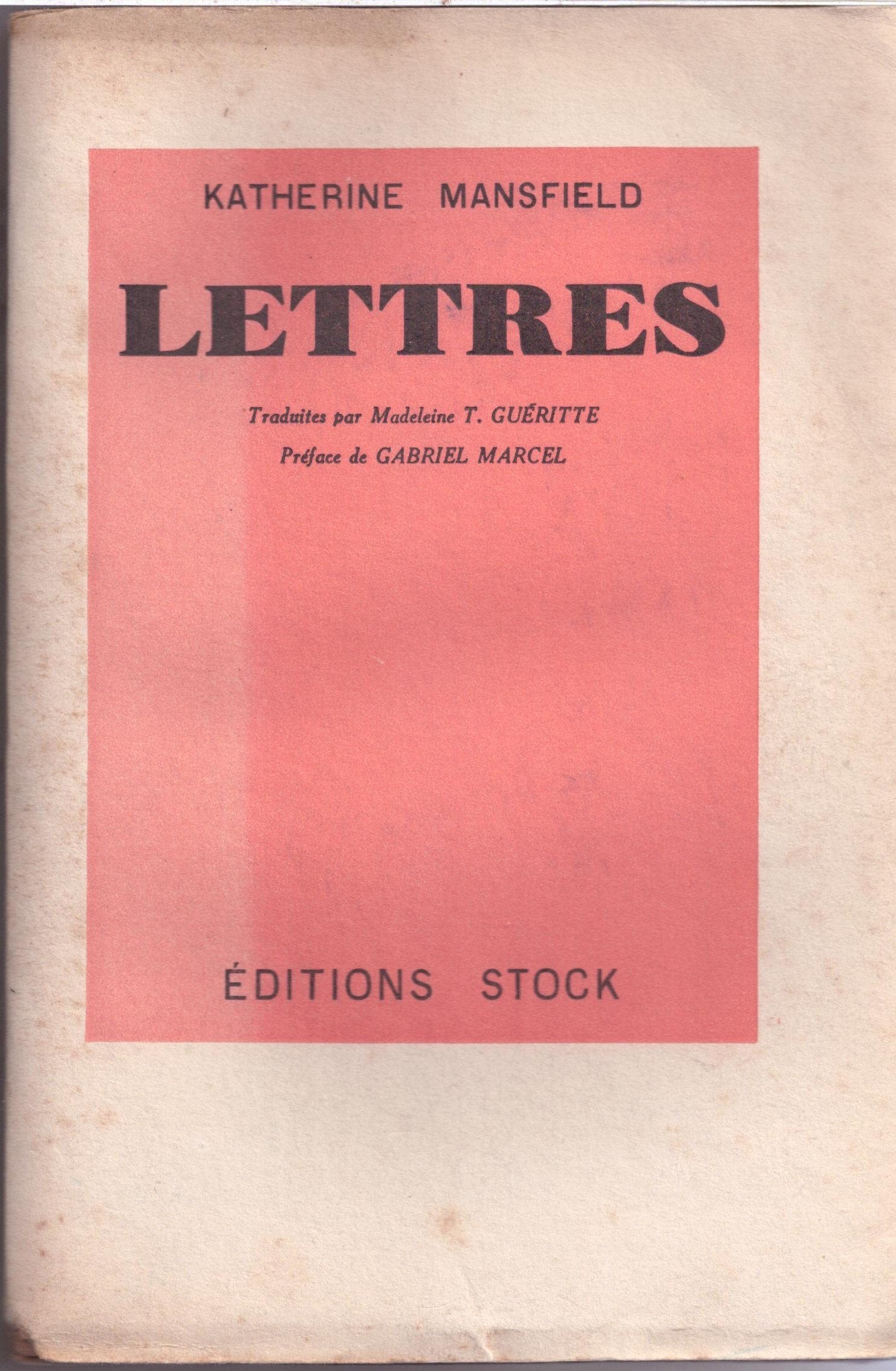 Lettres. 