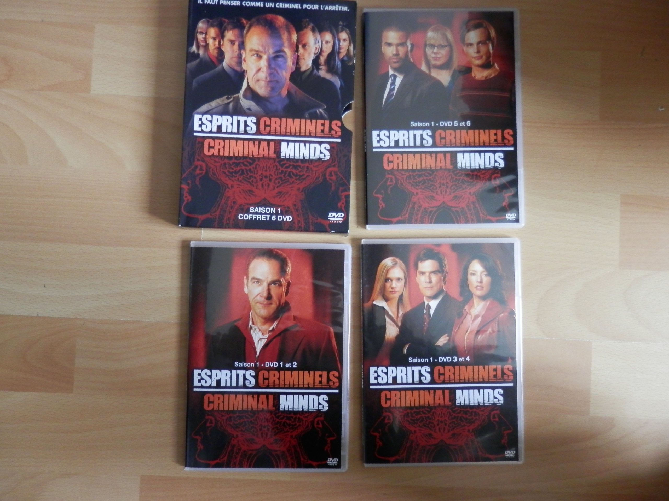 Esprits criminels, saison 1 - Coffret 6 DVD 8717418115654