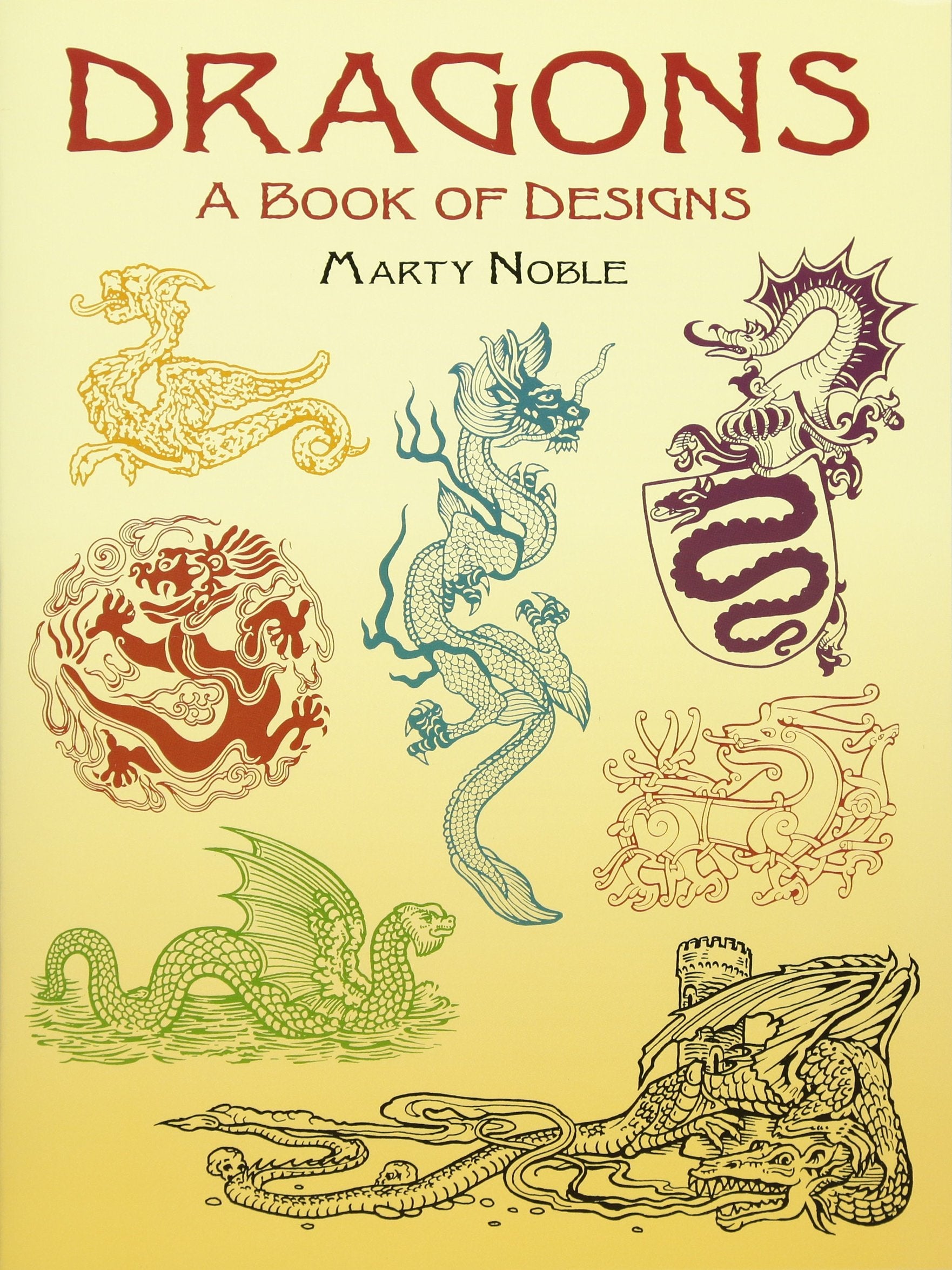 Dragons: A Book of Designs 9780486423104