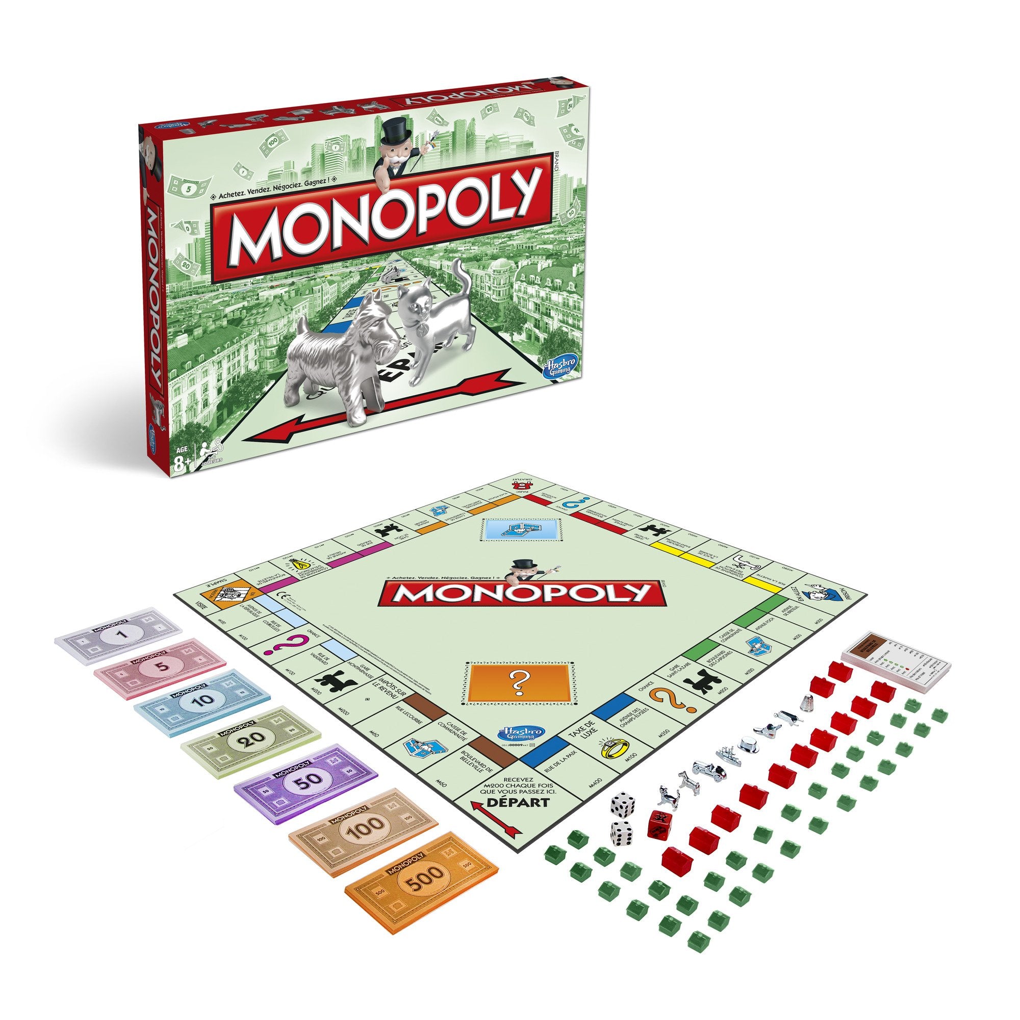 Hasbro - 94470 - Jeu de Plateau - Monopoly Classique 5010994729905