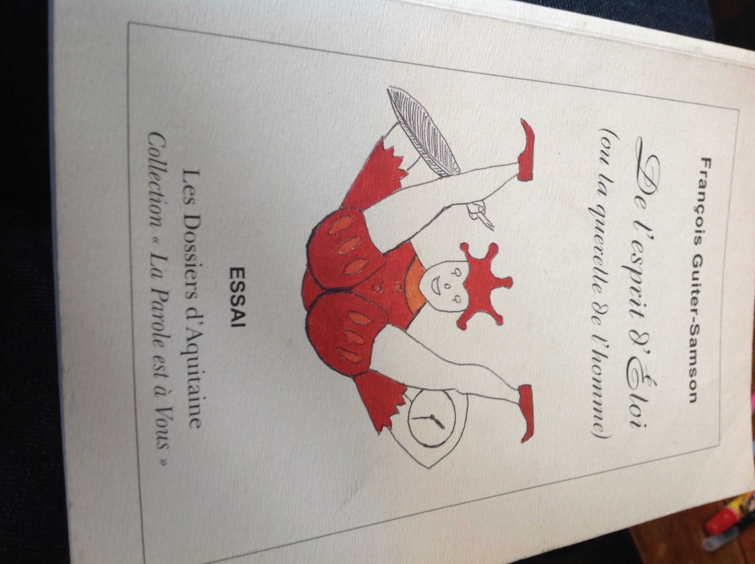 De l'esprit d'Éloi ou La querelle de l'homme (La parole est à vous) 9782846220149