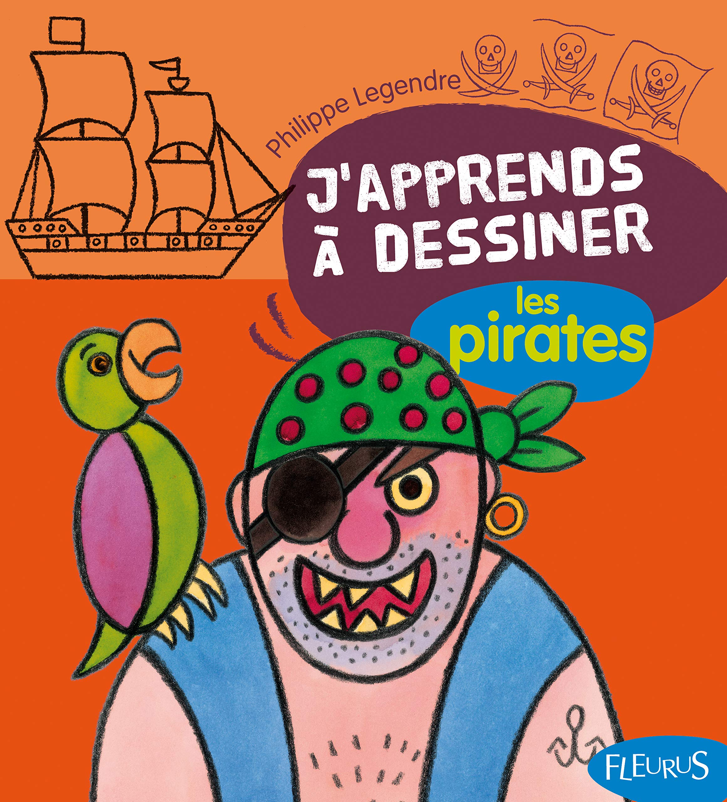 J'apprends a dessiner les pirates 9782215094210