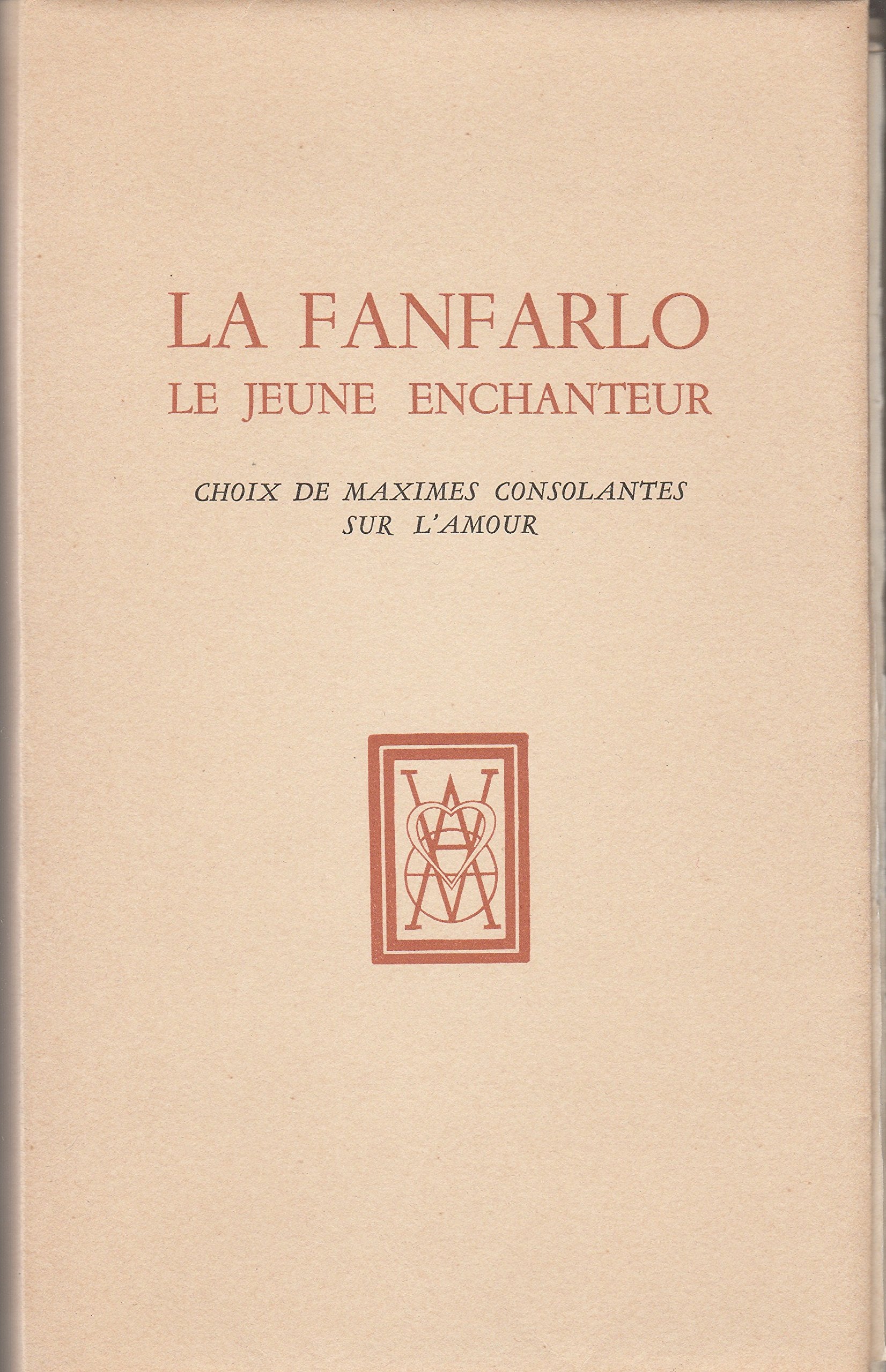 Le spleen de paris. petits poèmes en prose. eaux-fortes originales de pierre rousseau. la fanfarlo. le jeune enchanteur. choix de maximes consolantes ... originales de berthommé saint-andré. 