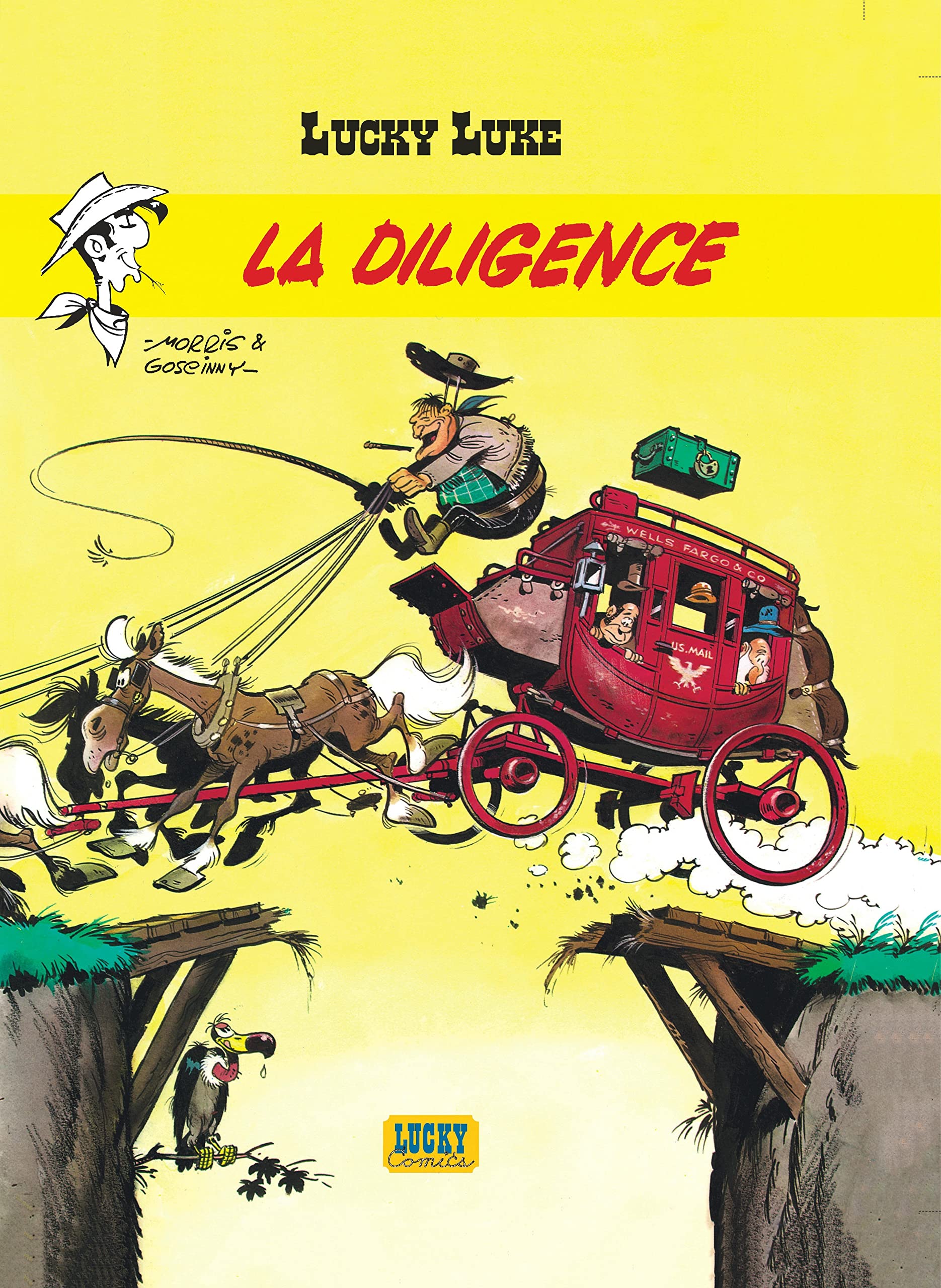 Lucky Luke, tome 1 : La Diligence 9782884710138