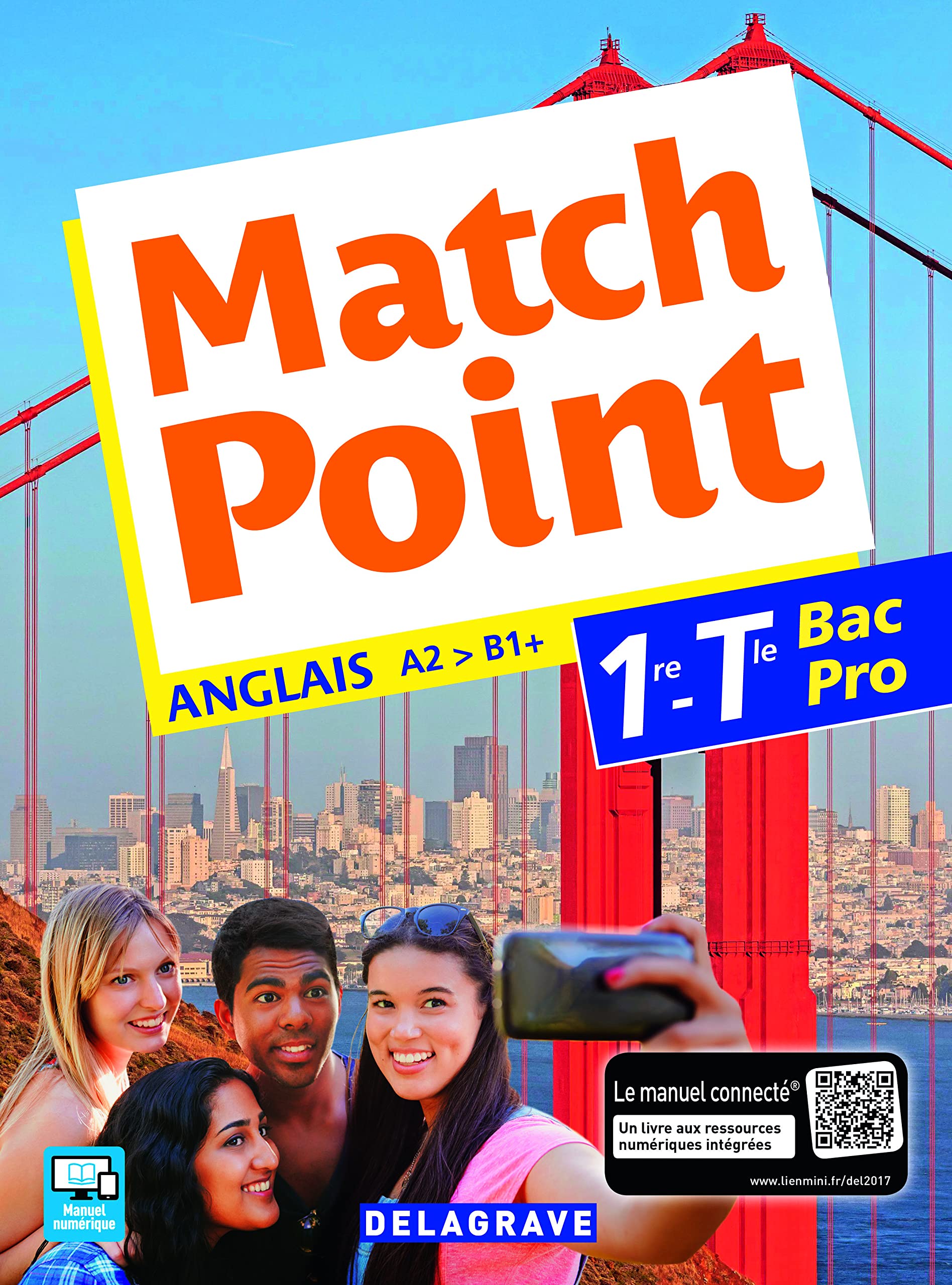 Match Point 1re, Tle Bac Pro (2017) - Pochette élève 9782206400778