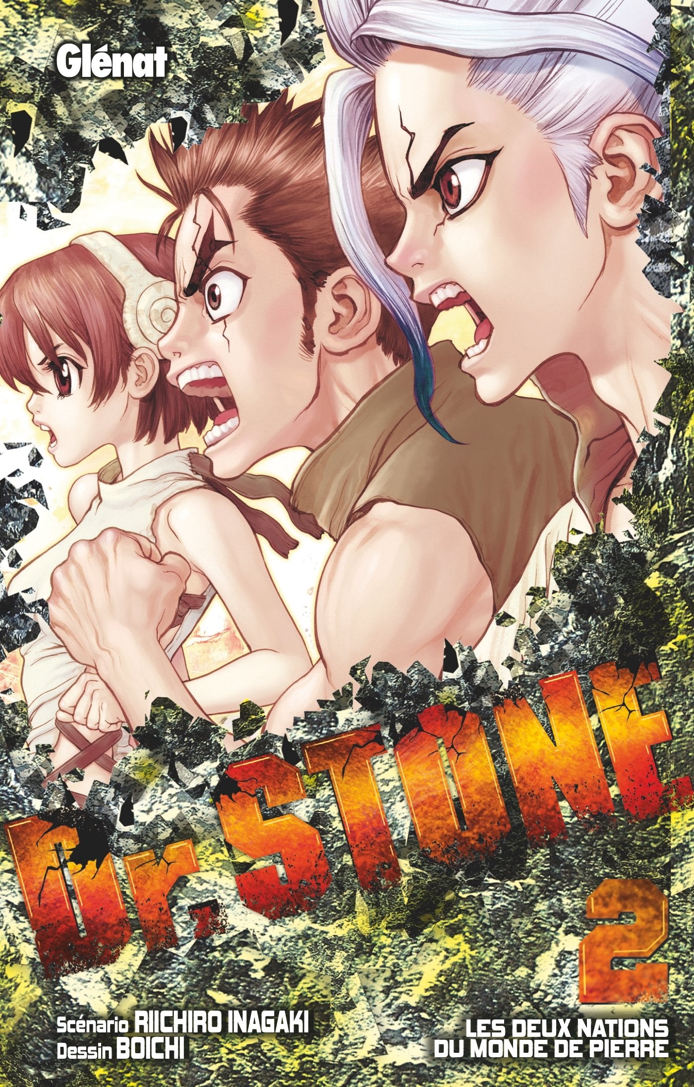 Dr. Stone - Tome 02: Les deux nations du monde de pierre 9782344028049