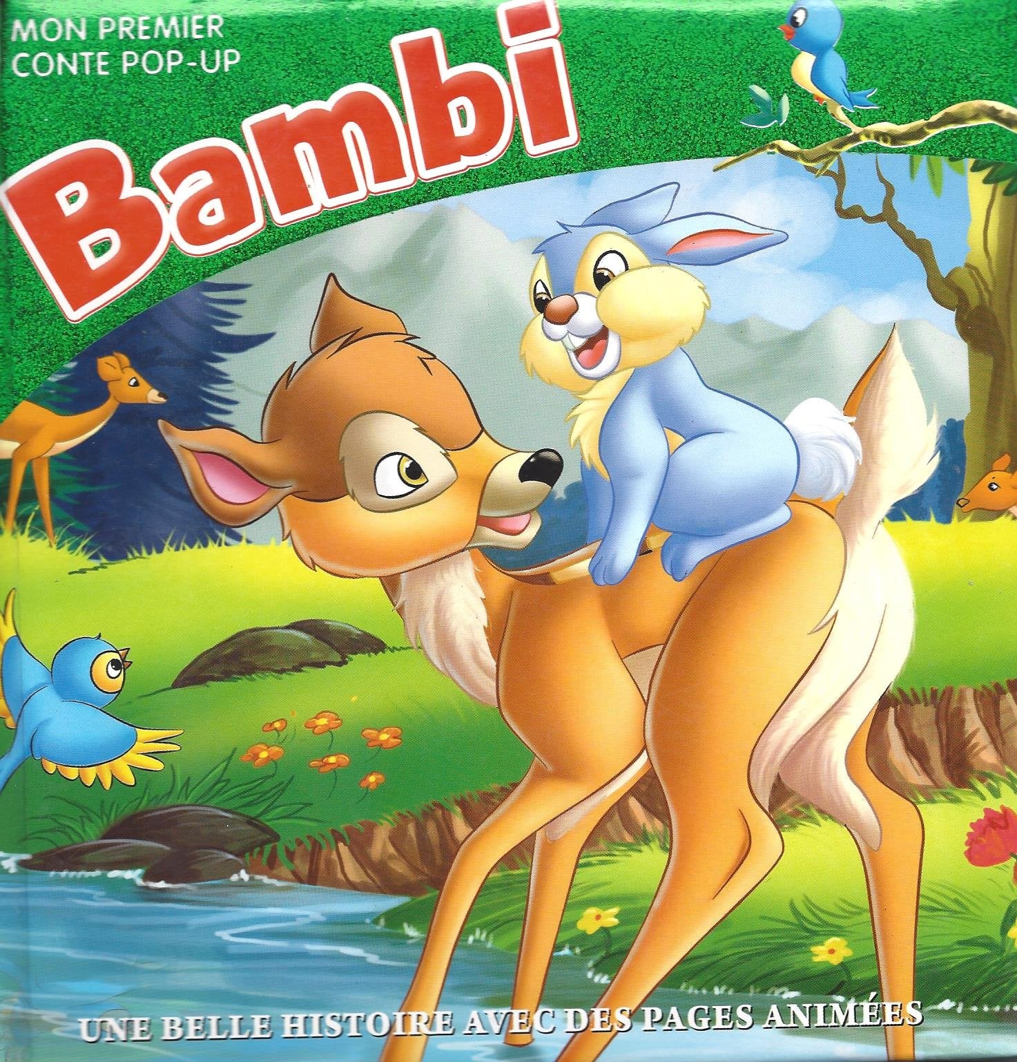 Bambi - une belle Histoire avec des pages animées 9782754209052