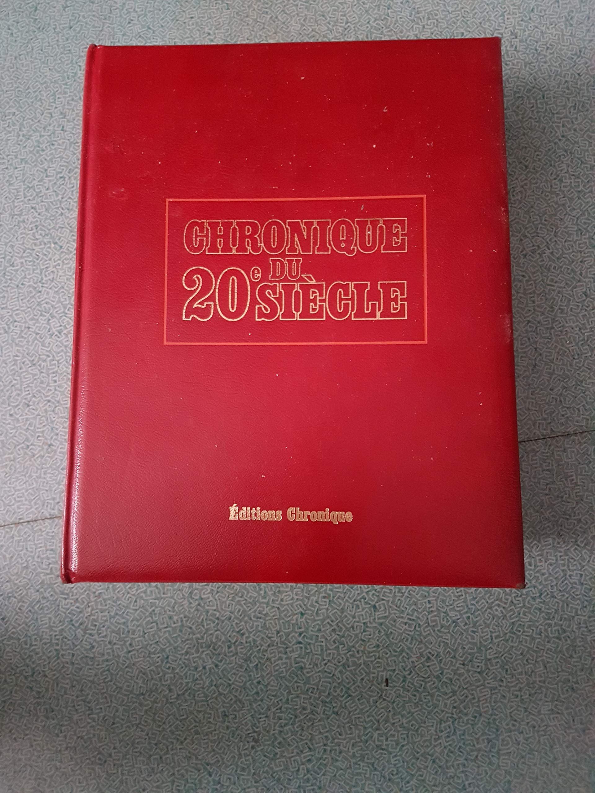 Chronique du 20e siecle 9782035032010