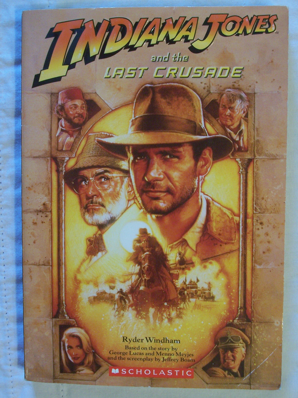 Indiana Jones and the Last Crusade Movie Novelization 9780545042567
